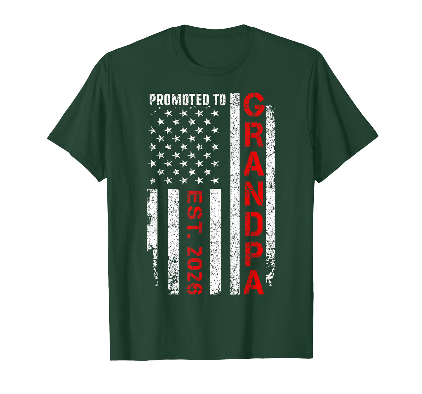 Promoted to Grandpa 2026 T-Shirt