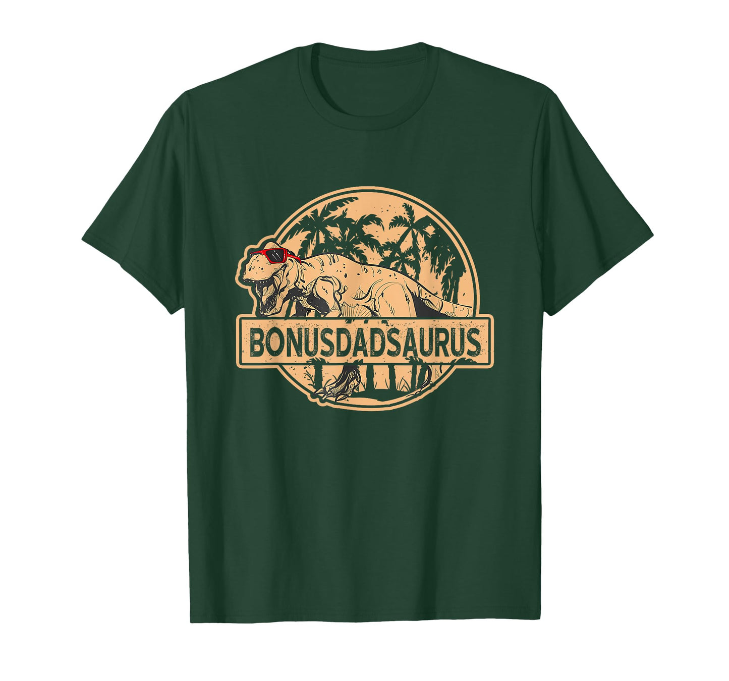 Bonus Dad Saurus T Rex Family Matching DaddySaurus Stepdad T-Shirt