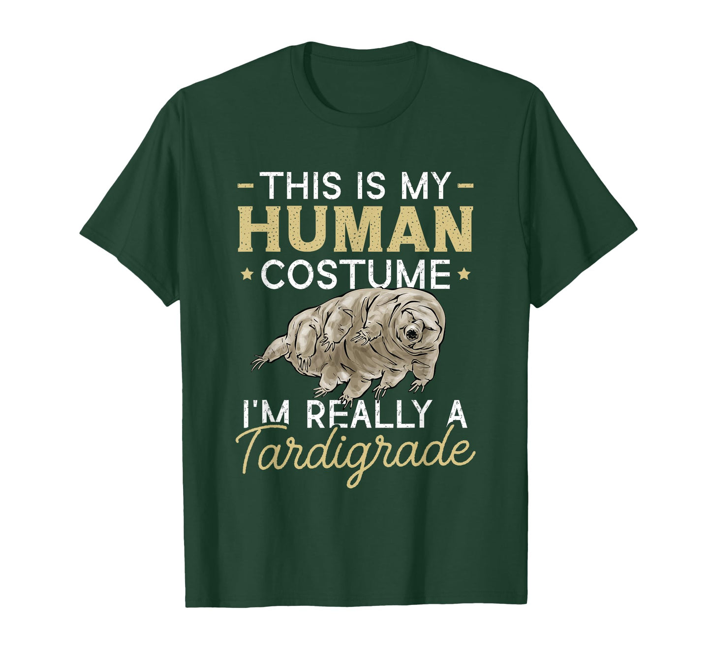 Tardigrade Water Bear Tardigrade Human Costume T-Shirt