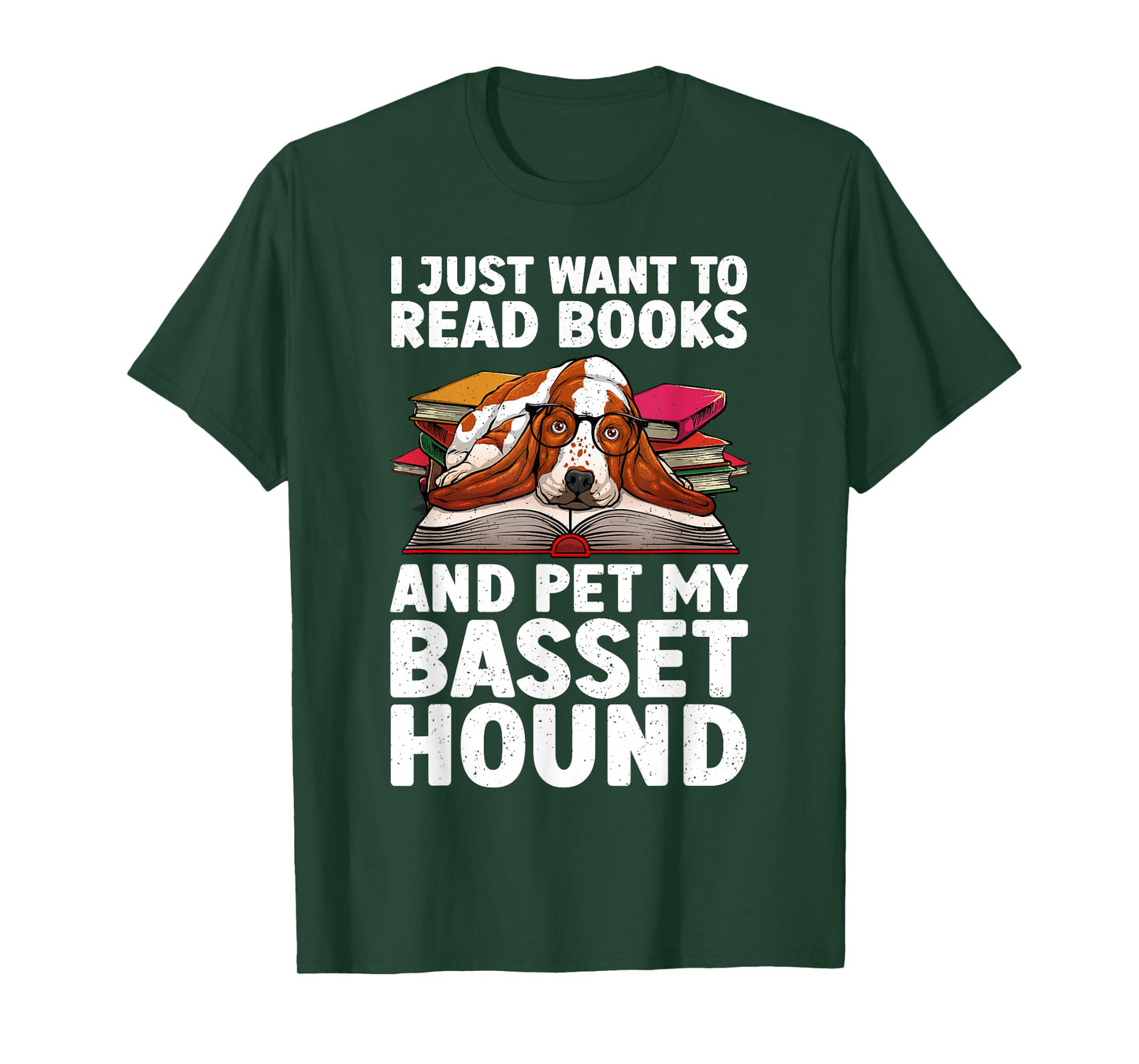 Funny Basset Hound Design For Men Women Basset Hound Lover T-Shirt