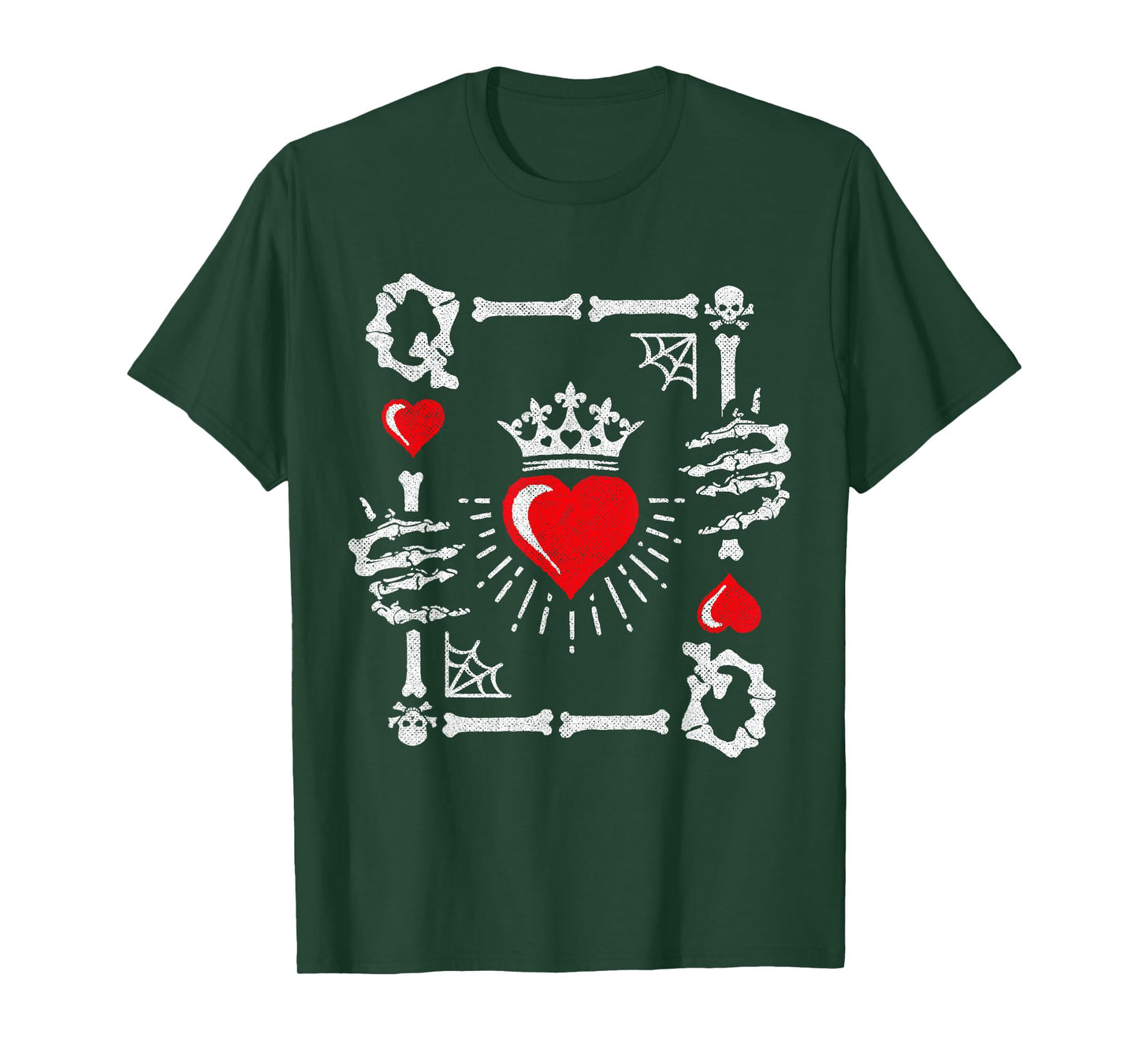 Queen of Hearts Card Costume - Halloween Queen of Hearts T-Shirt