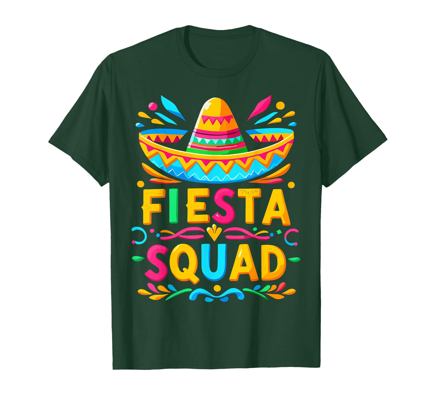 Fiesta Squad Family Matching Cinco de Mayo T-Shirt