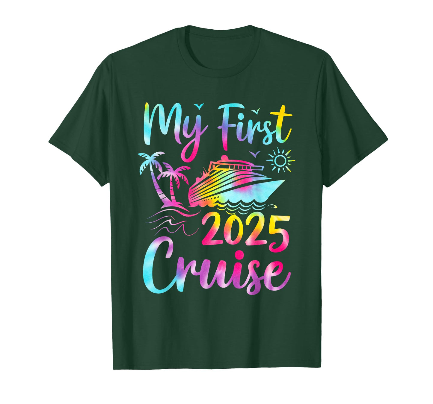 My First Cruise 2025 Vacation Matching Family Cruise Ship T-Shirt