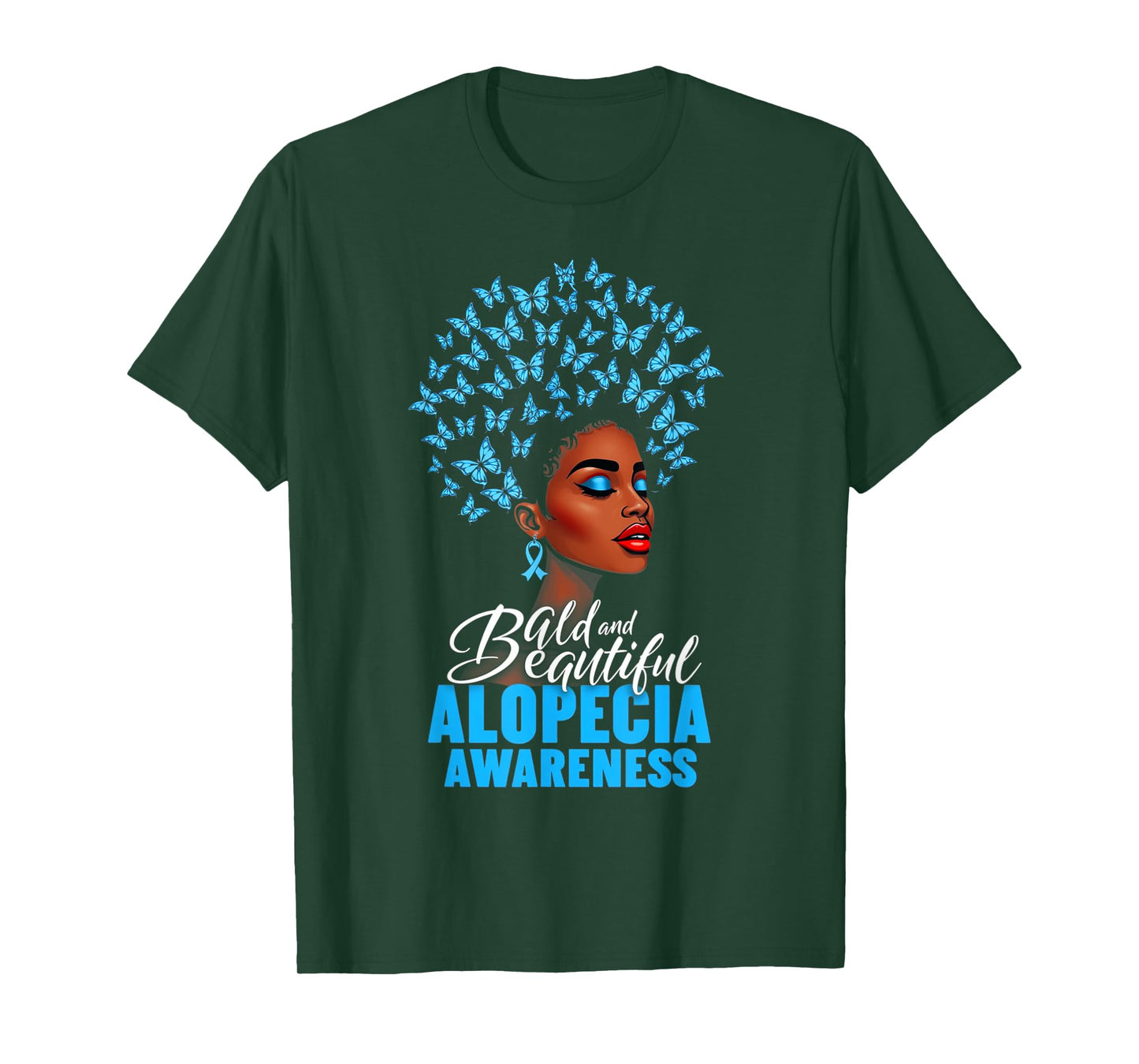 Alopecia Hair Loss Alopecia Areata Awareness T-Shirt
