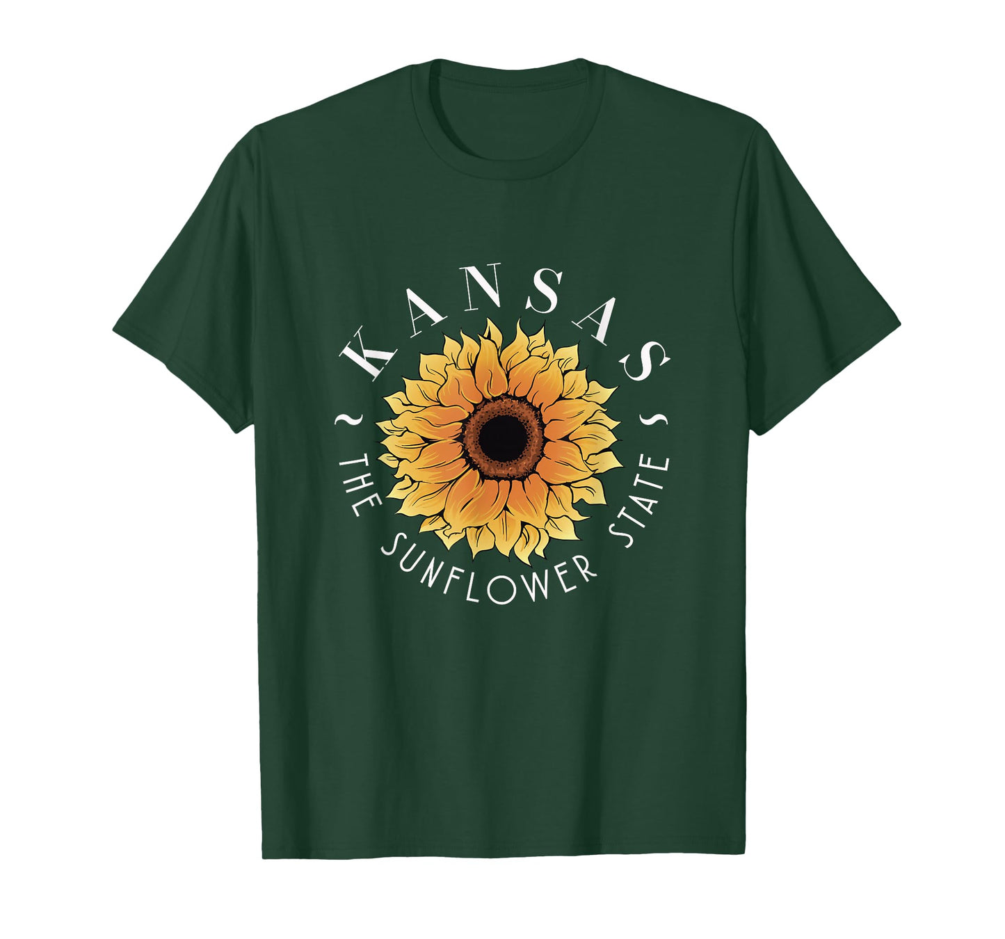 Kansas The Sunflower State | America USA | Kansasian T-Shirt