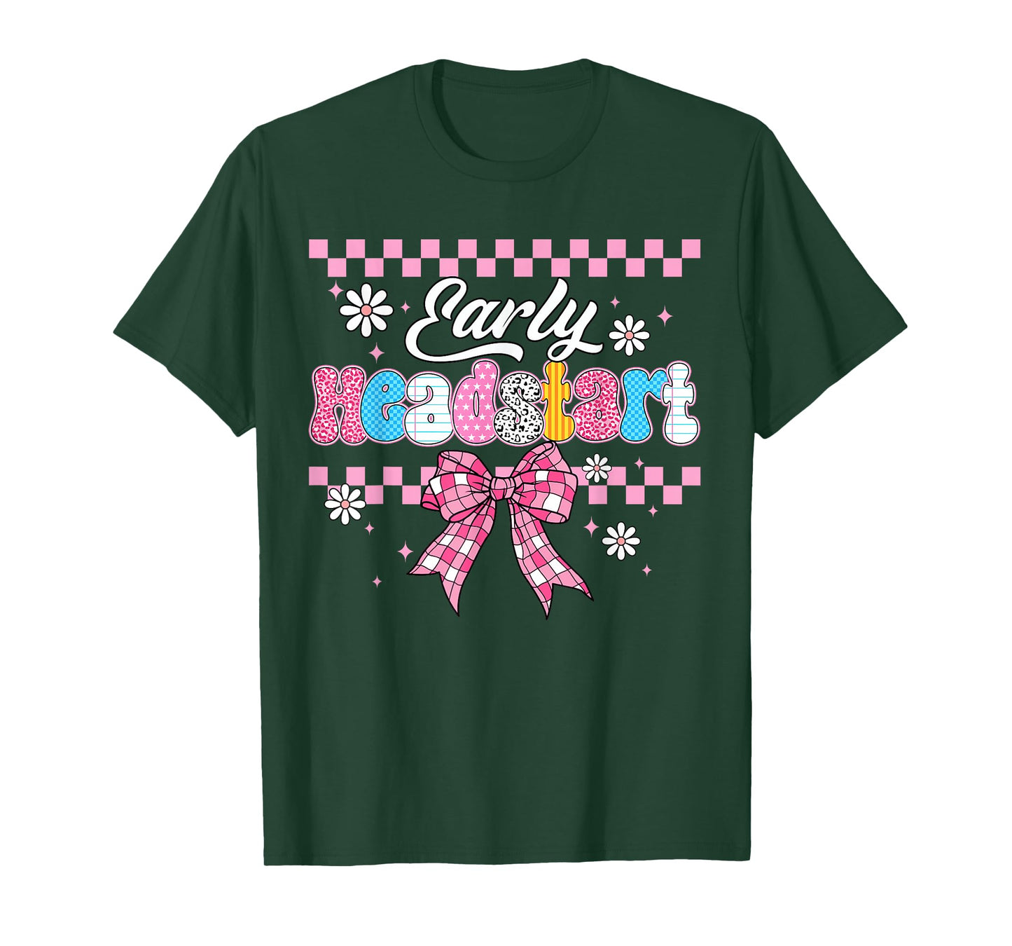 Head Start Teacher Back to School Early Learning Men Women T-Shirt