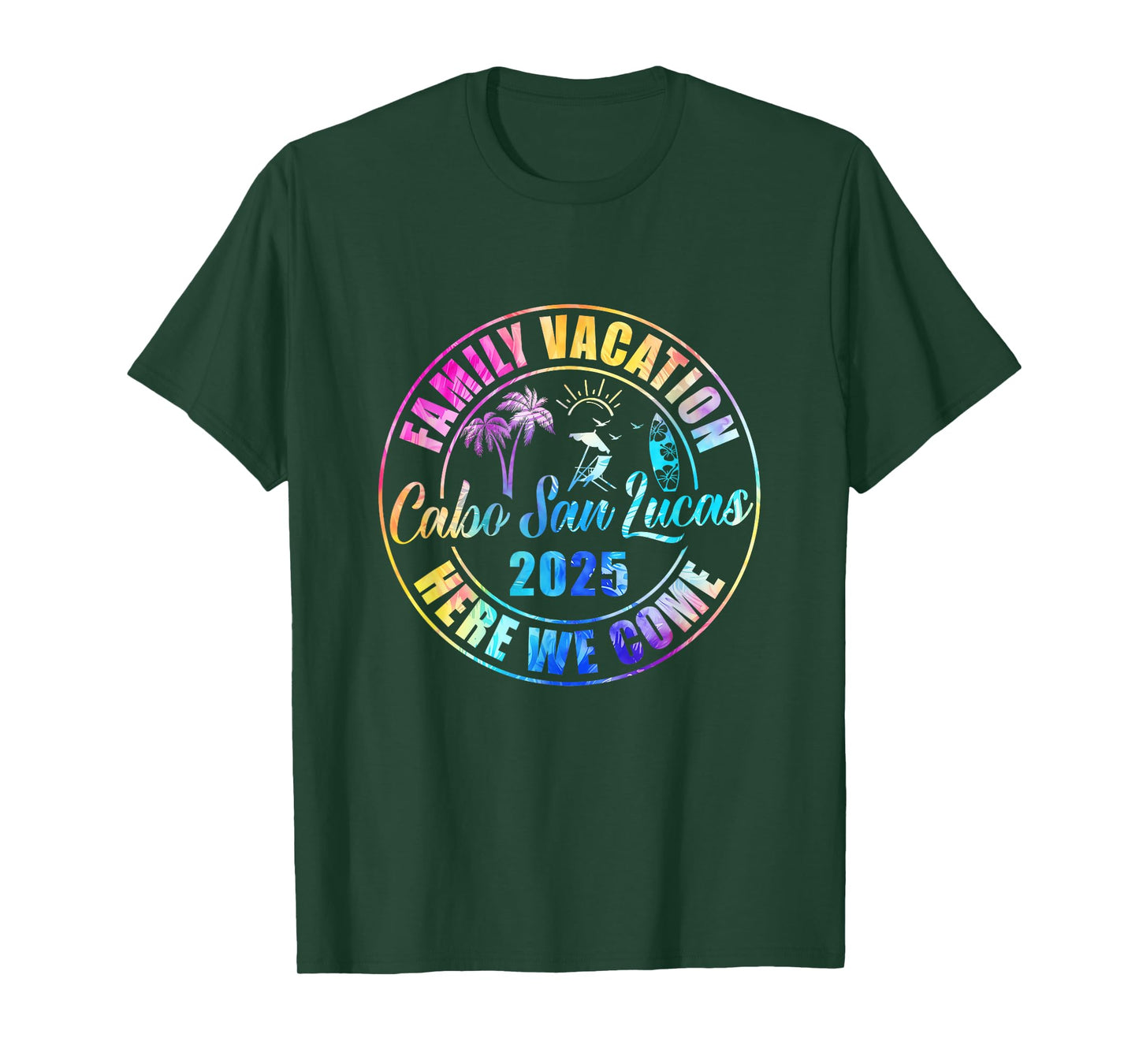Cabo San Lucas Mexico Souvenir Family Vacation 2025 T-Shirt