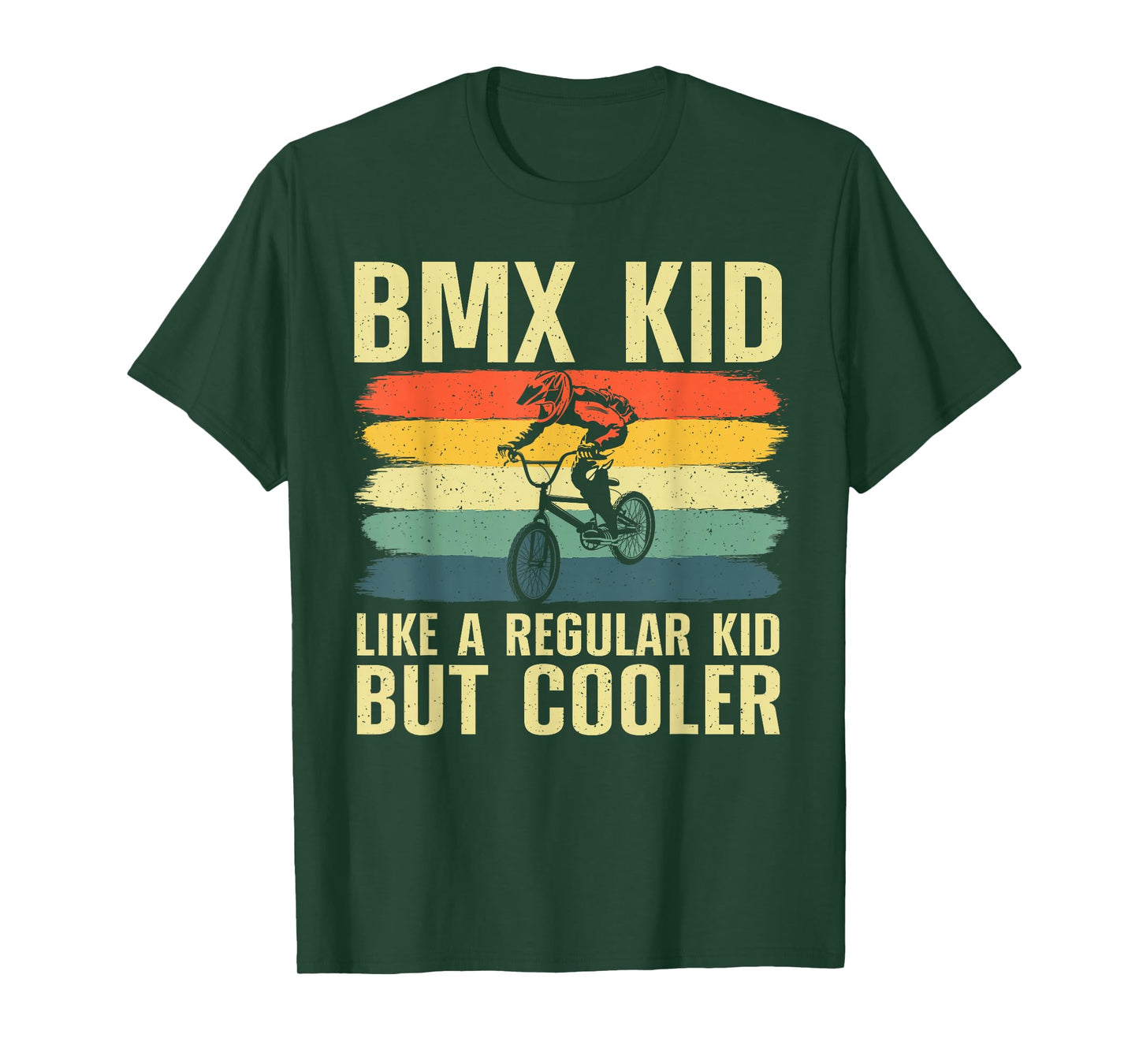 Cool BMX For Kids Boys Men BMX Racing Off Road Bike Riders T-Shirt
