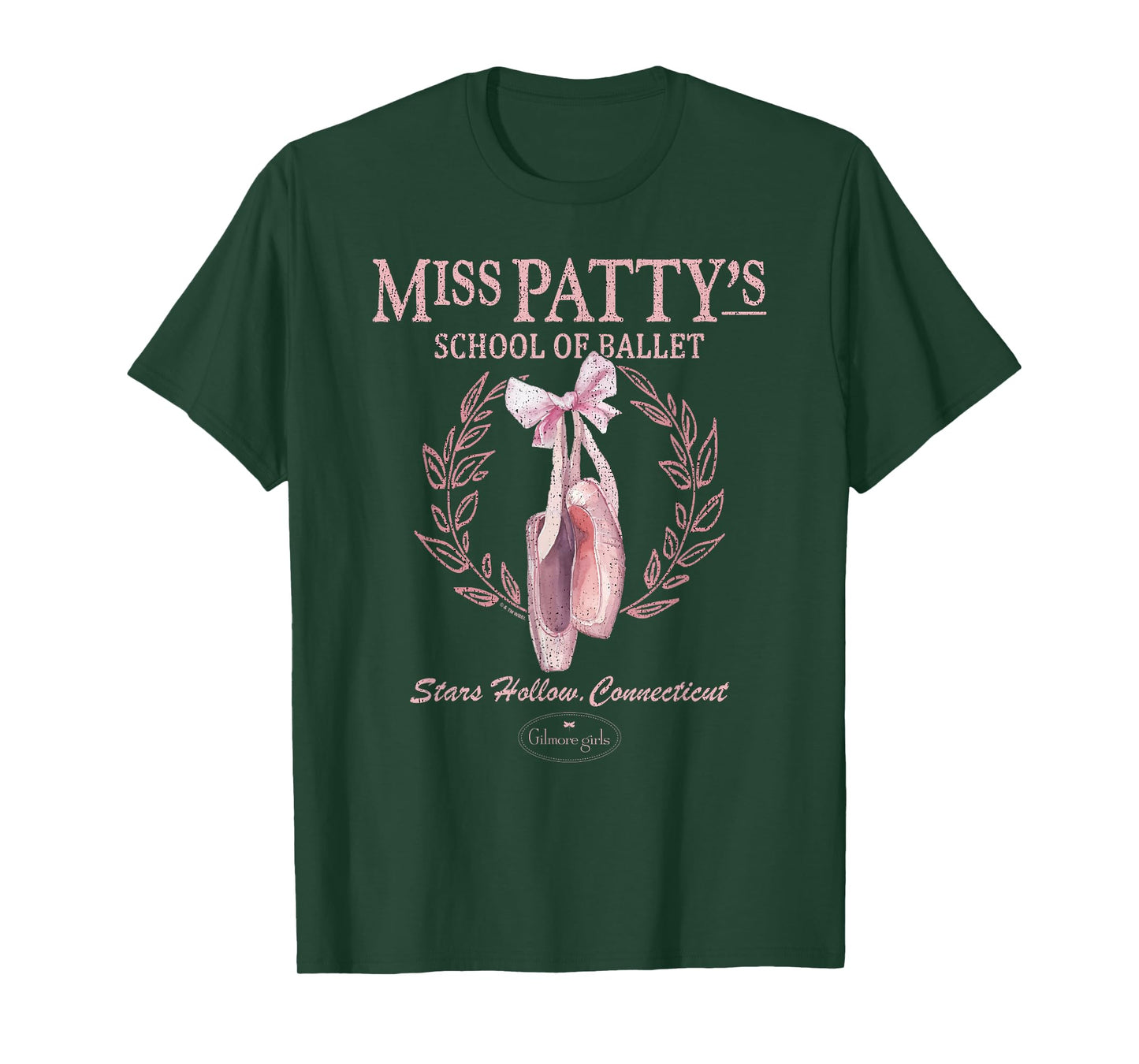 Gilmore Girls Miss Patty's School Of Ballet Distressed Logo T-Shirt