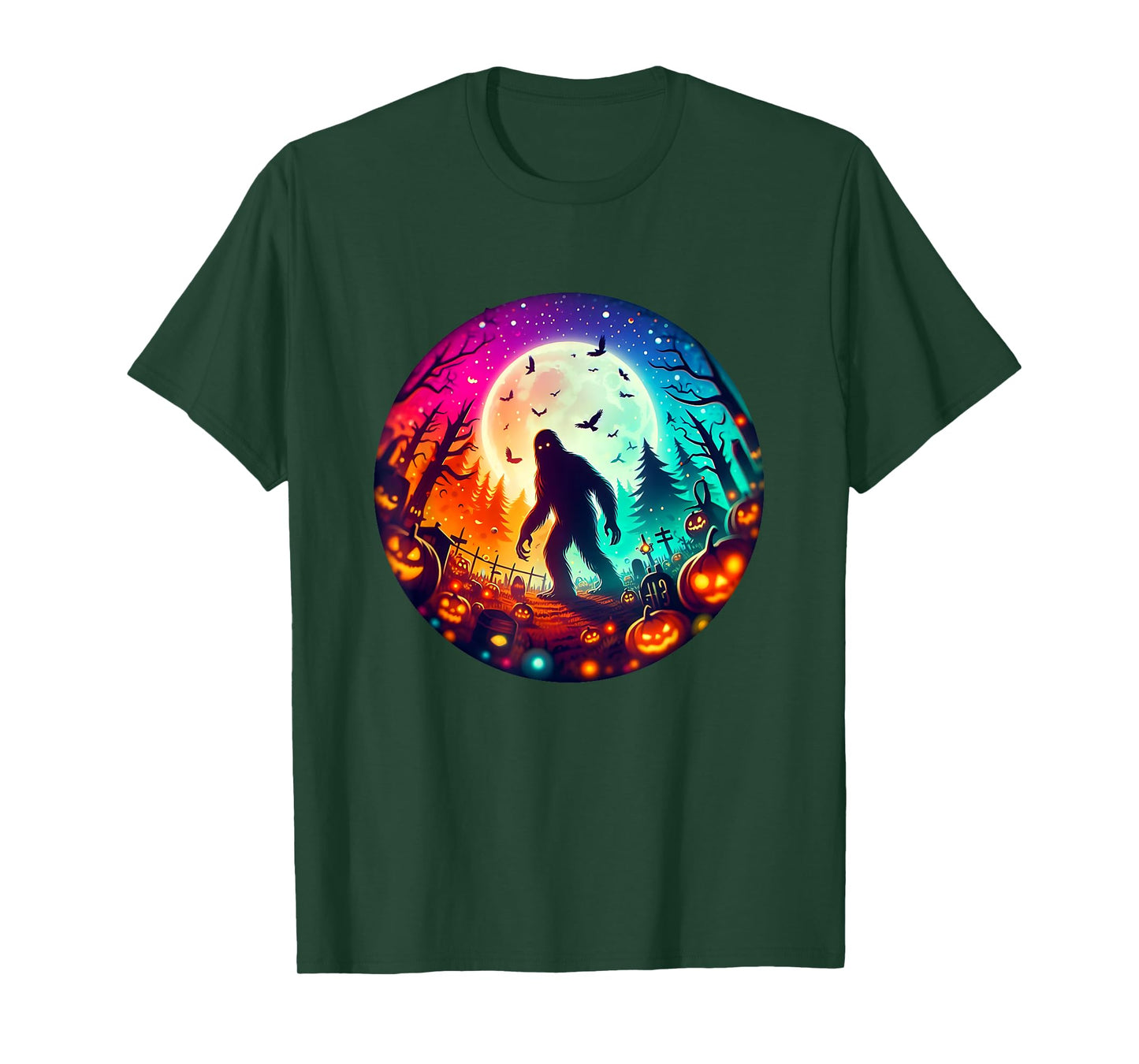 Bigfoot sasquatch Halloween Men Women Boys Kids Costume Idea T-Shirt