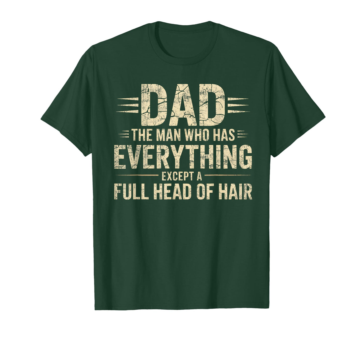 Dad The Man Who Has Everything Except A Full Head Of Hair T-Shirt