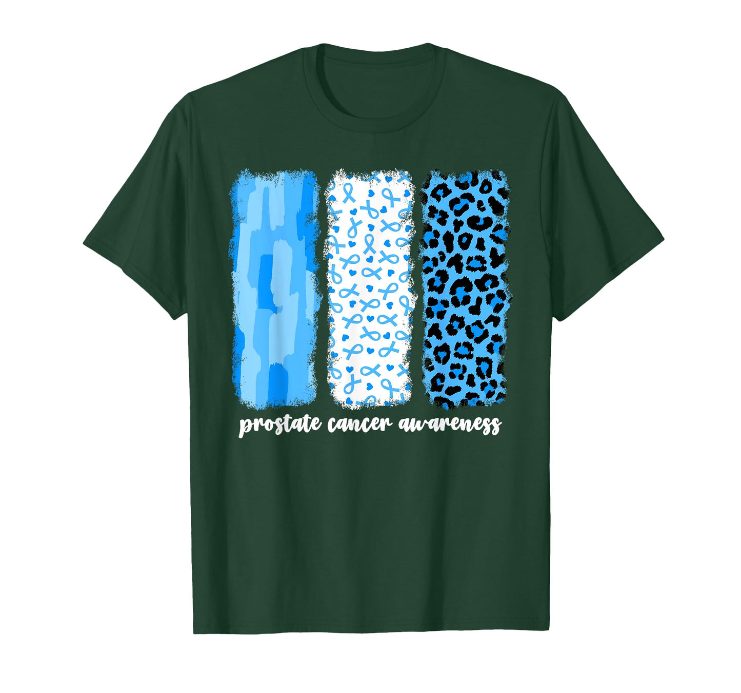 Prostate Cancer Awareness Month Women Support Light Blue T-Shirt