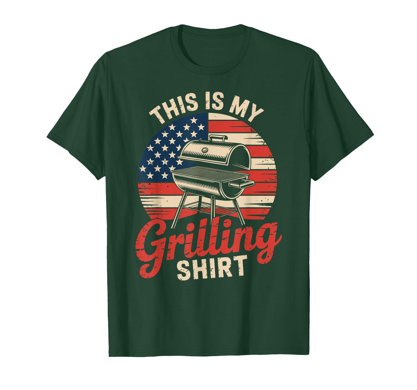 This Is My Grilling Funny BBQ T-Shirt