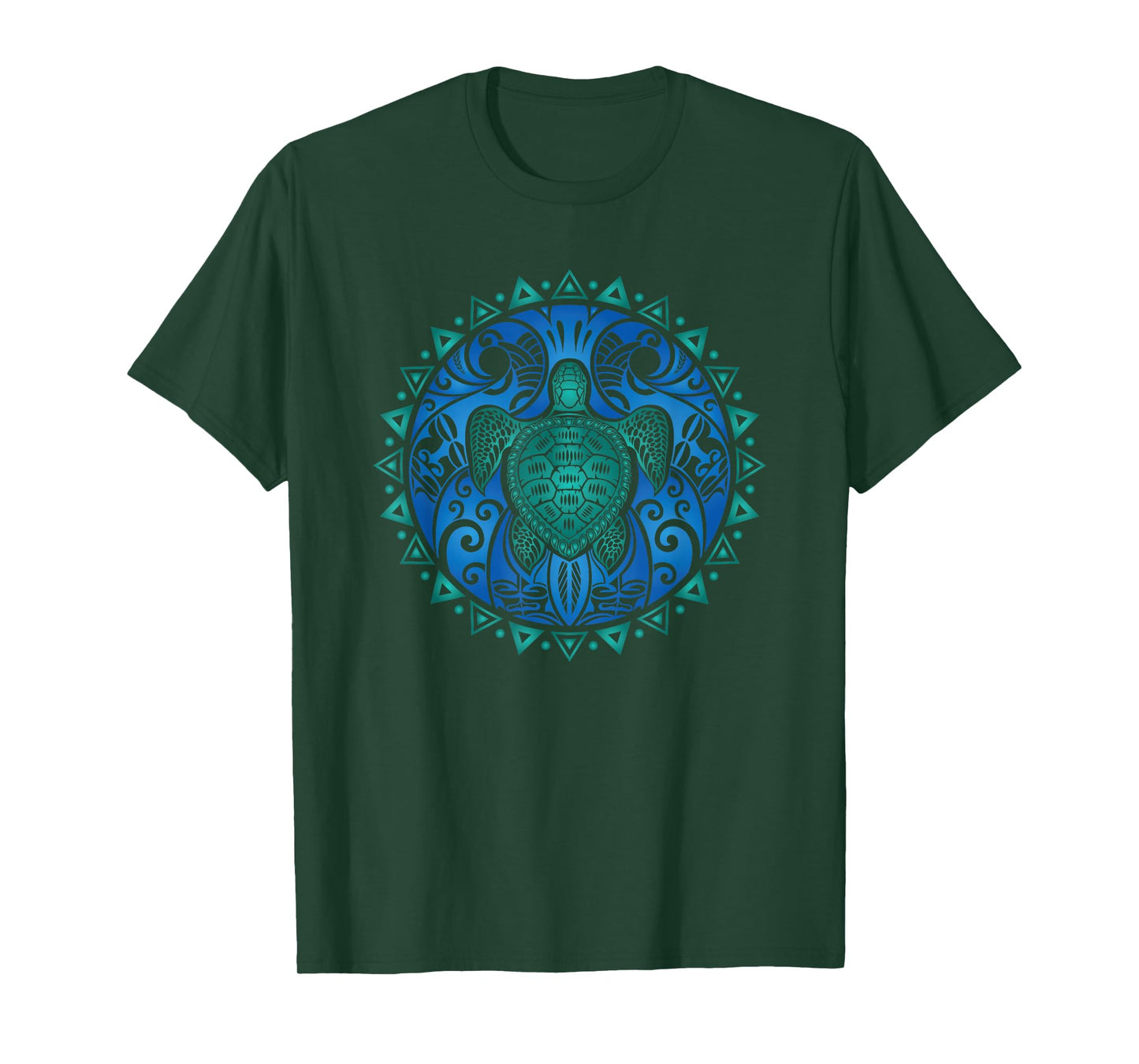 Sea Turtle Tribal Hawaiian Hawaii Turtles Lover Gift T-Shirt