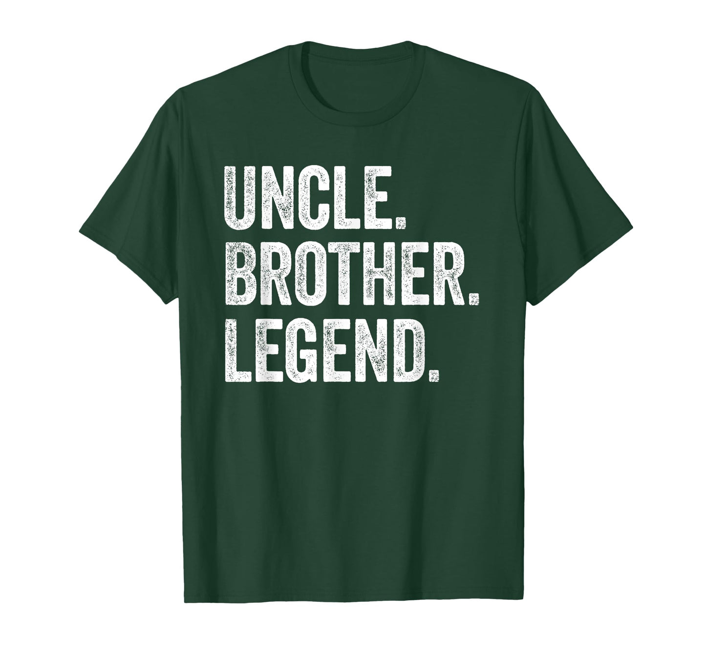 Uncle Brother Legend - Vintage Distressed Bold Uncle Graphic T-Shirt