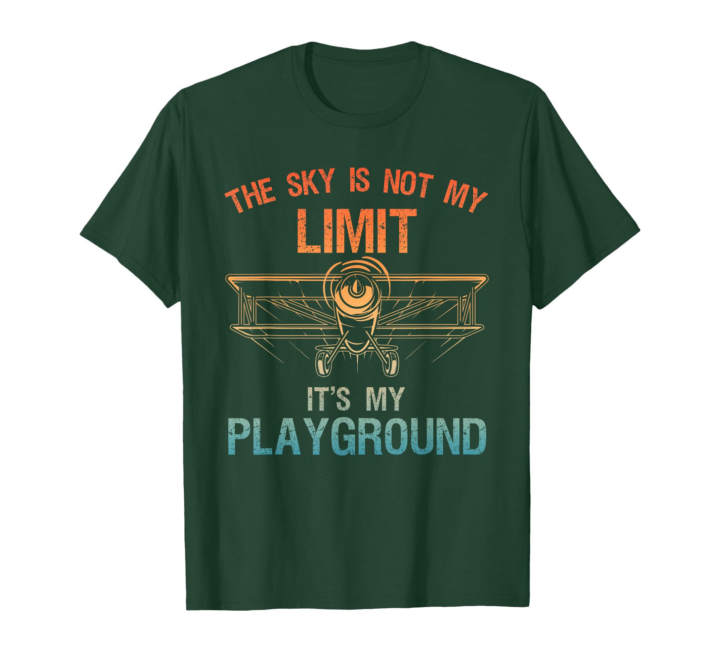 Funny Pilot Design For Men Women Aviation Airplane Pilot T-Shirt