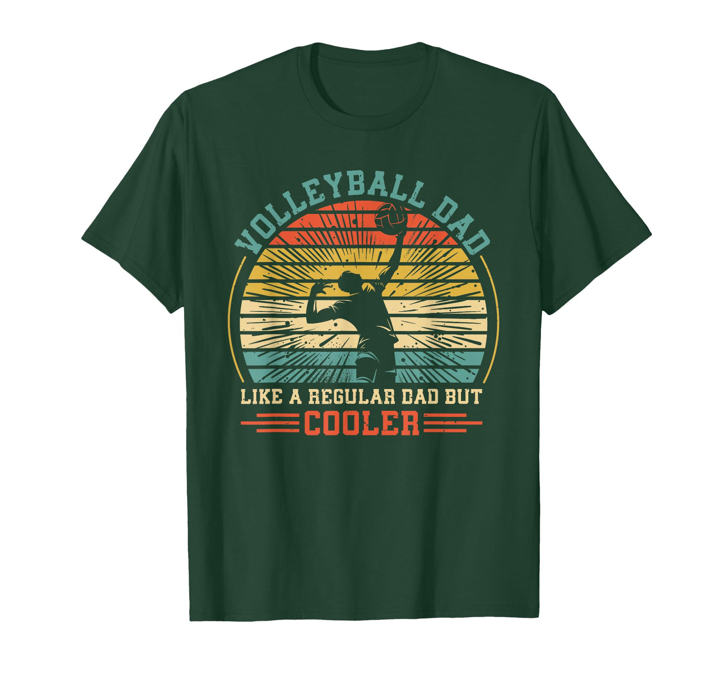 Retro Vintage Volleyball Dad Definition Father's Day For Dad T-Shirt