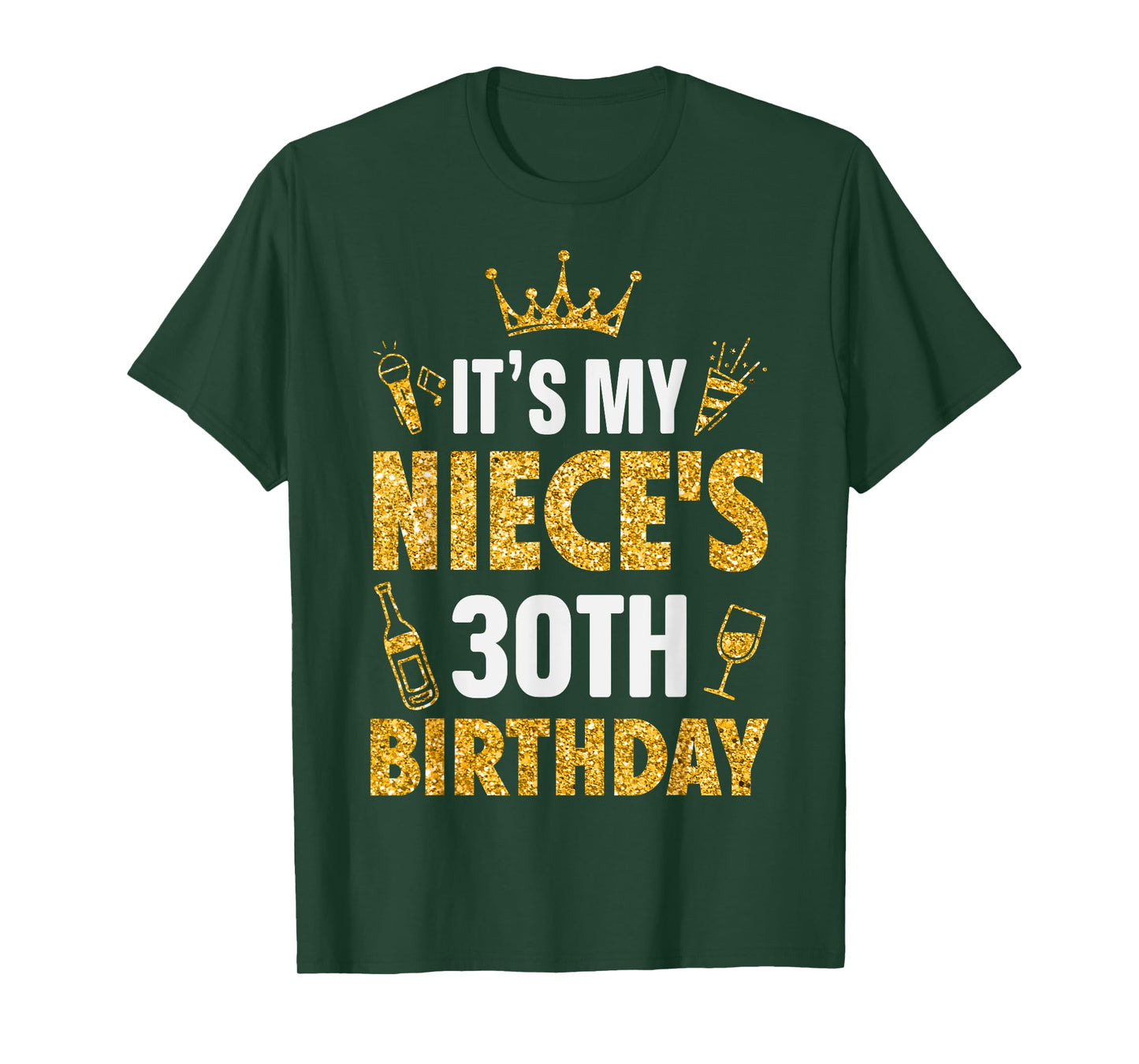 Niece It's My Niece's 30th Birthday 1995 30 Years Old T-Shirt
