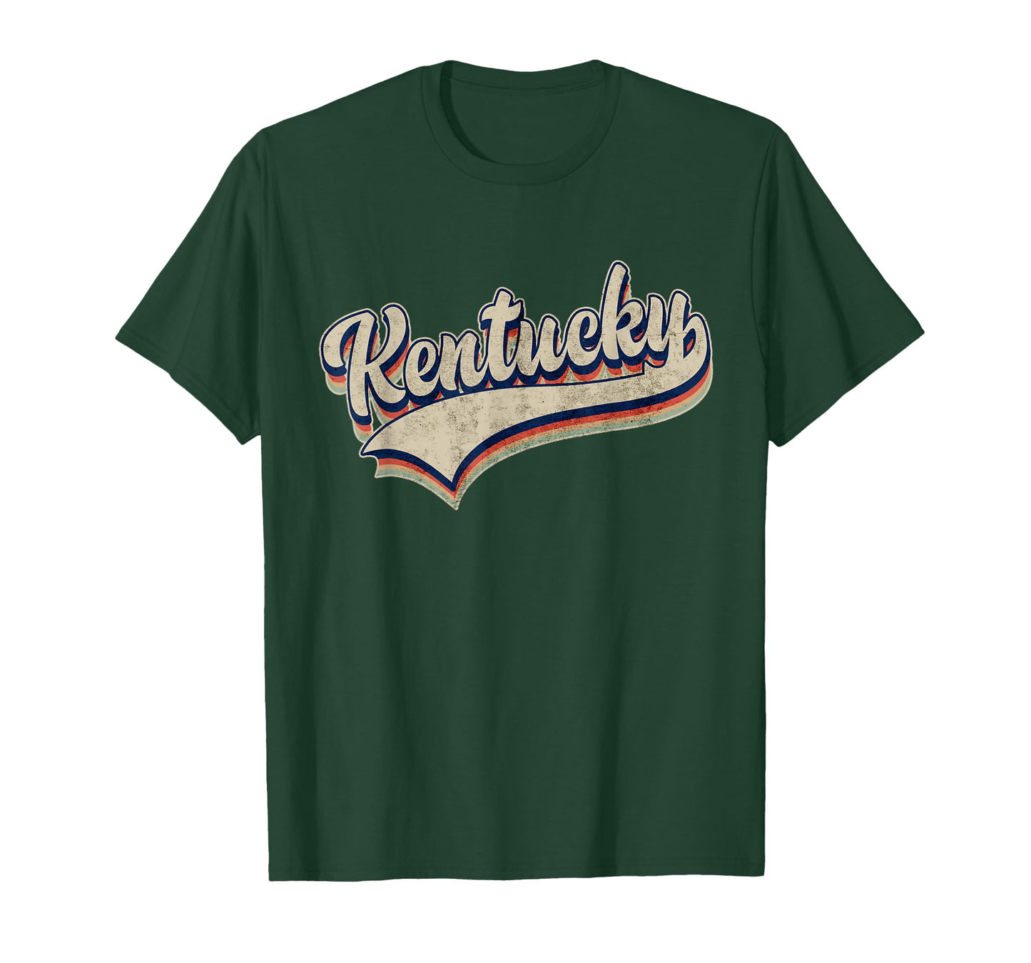 Distressed Kentucky Pride Name Vintage Retro T-Shirt