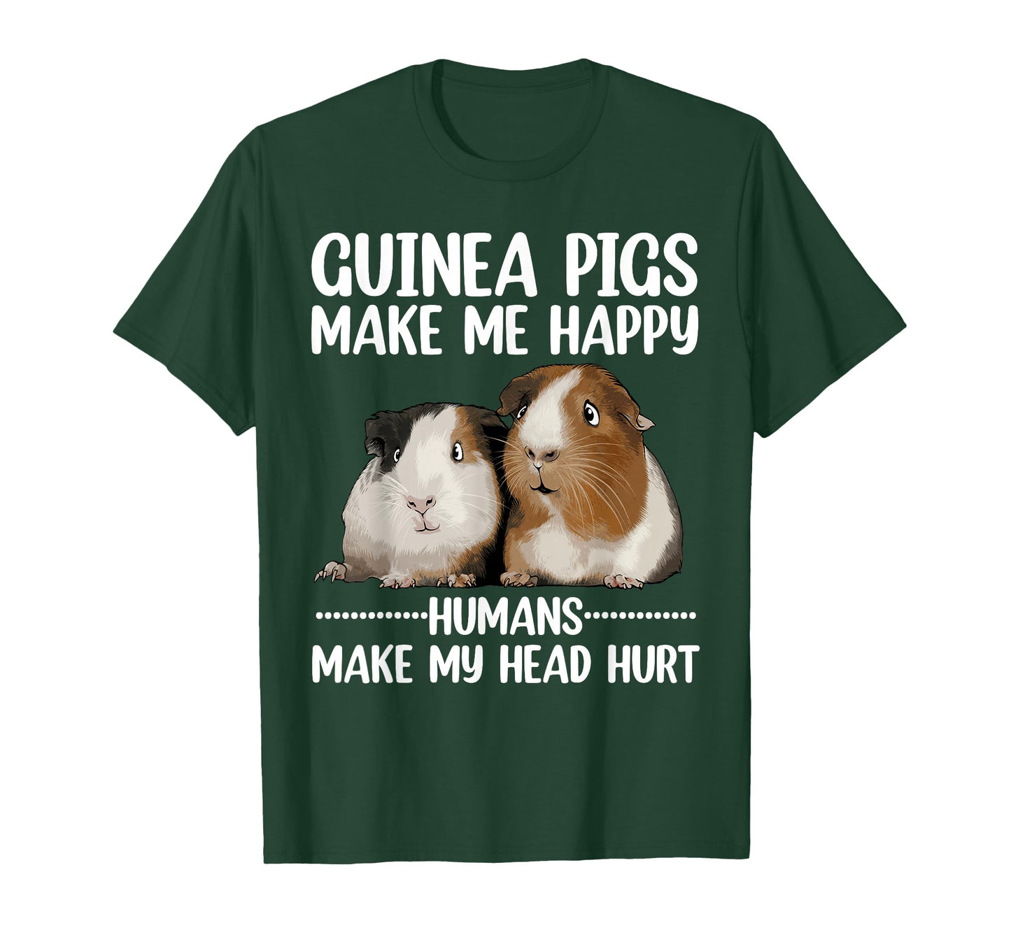 Funny Guinea Pig Art for Men Women Kids Guinea Pig Lovers T-Shirt
