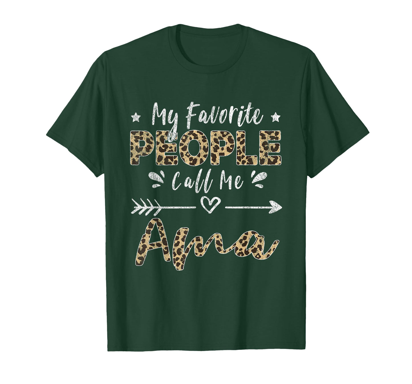 My Favorite People Call Me Ama Leopard T-Shirt
