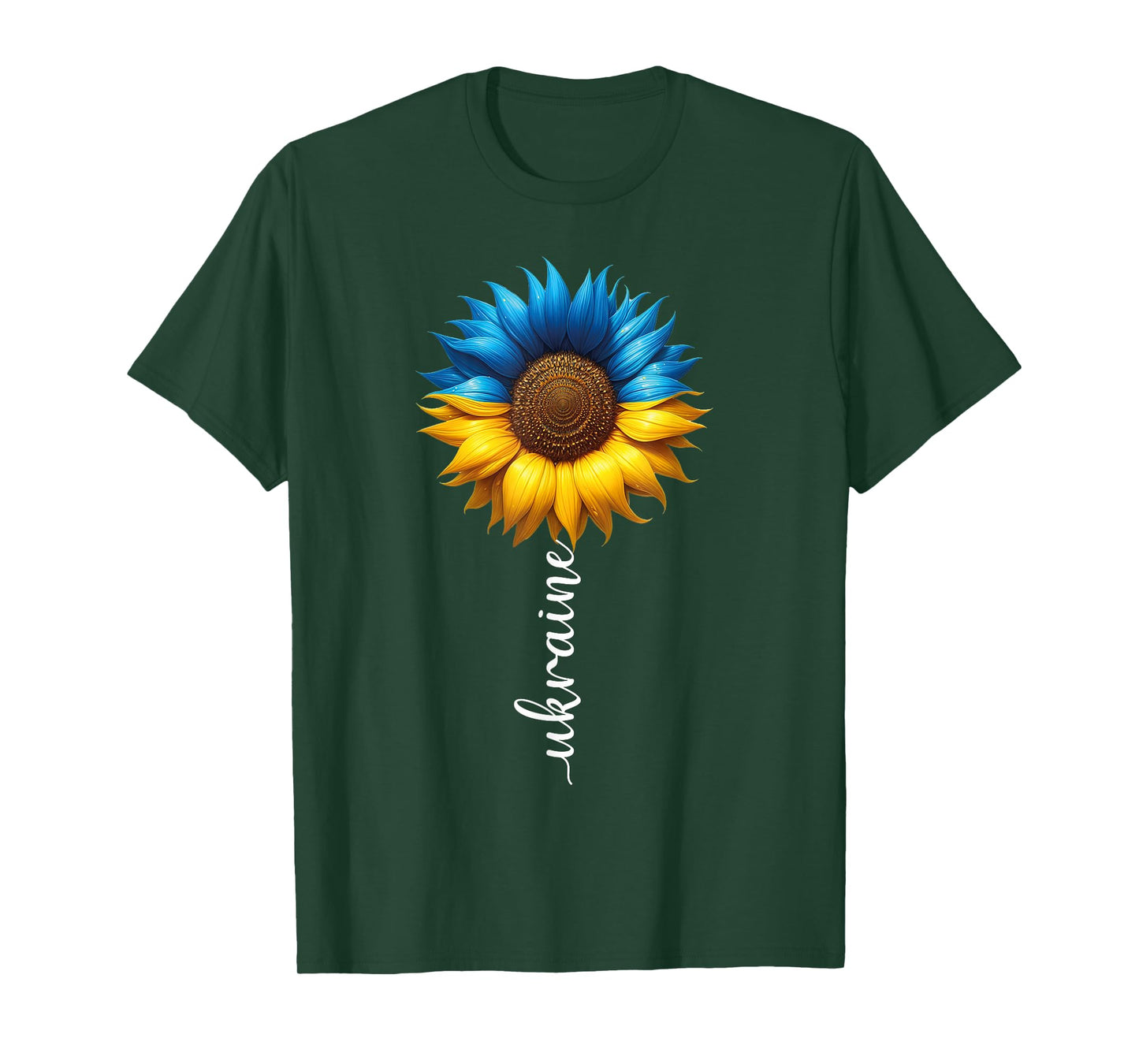 Ukraine Flag Sunflower Vintage Ukrainian Support Ukraine T-Shirt