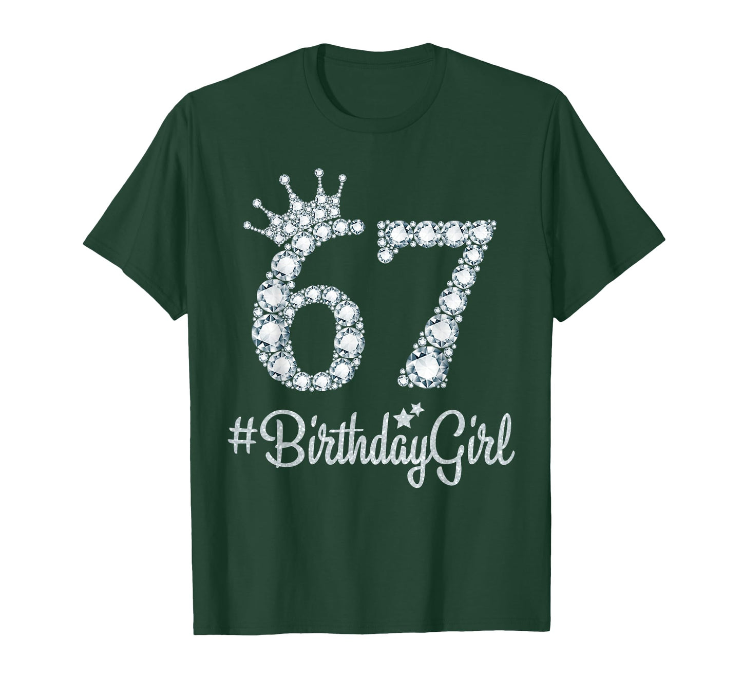 67 BirthdayGirl 67 Years Old Happy 67th Birthday Girl T-Shirt