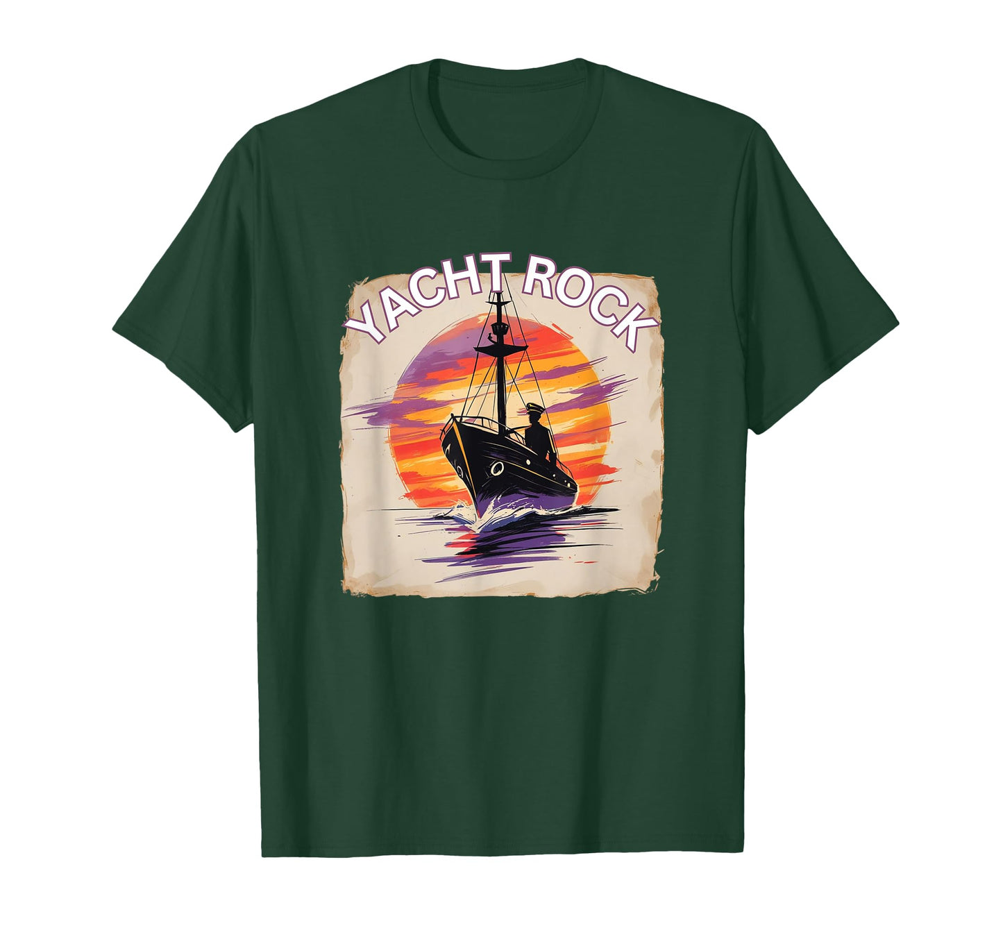 Yacht Rock Boating Drinking Maritime Party Fun T-Shirt