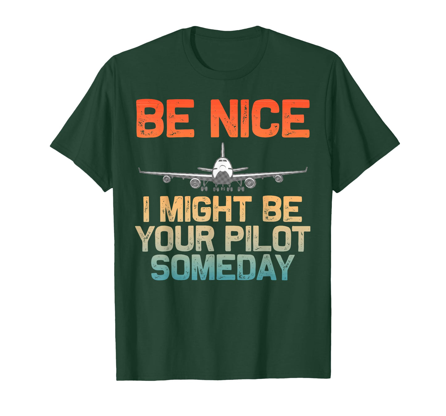 Funny Pilot Art For Men Women Kids Aviation Airplane Pilot T-Shirt