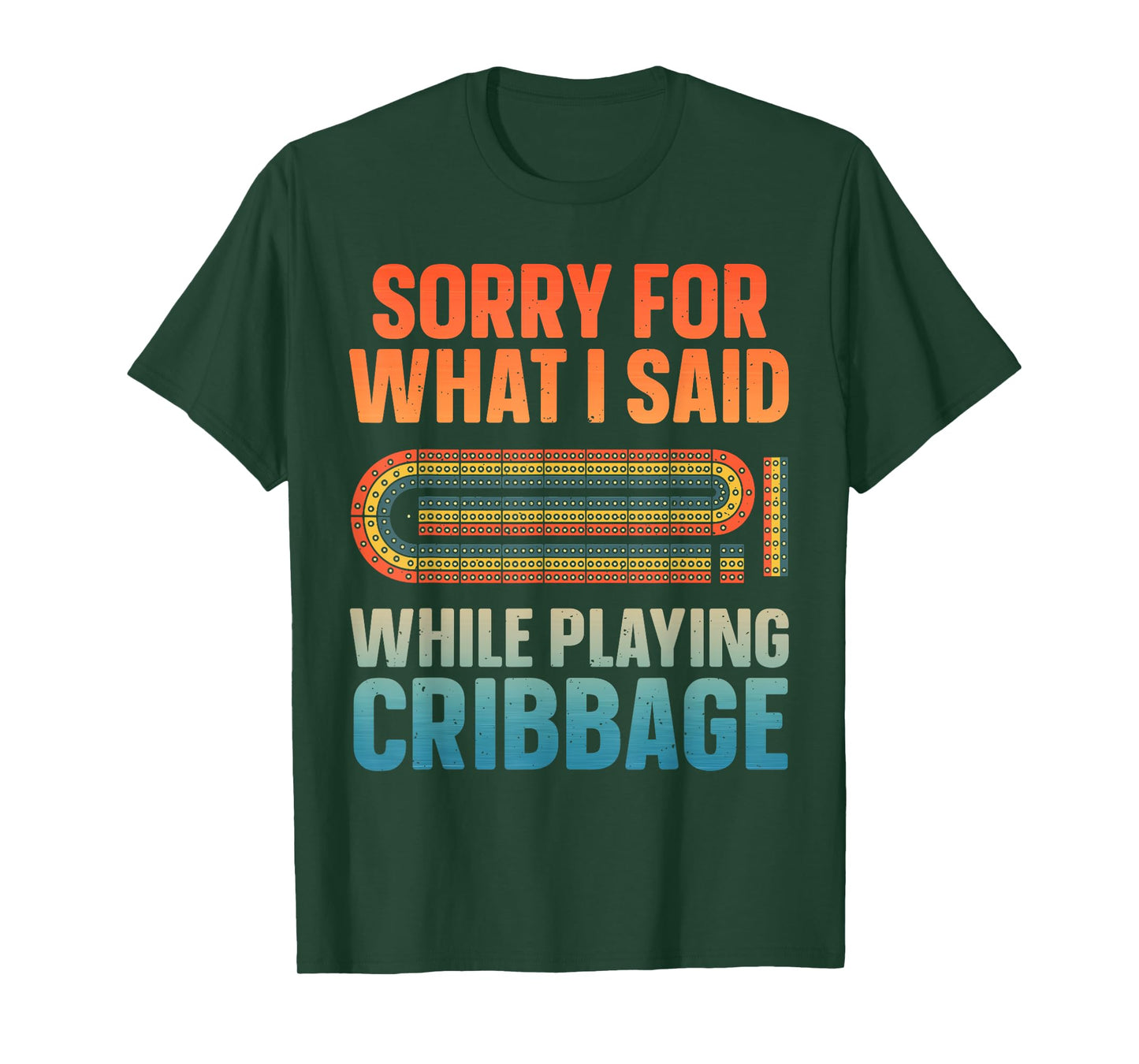Cribbage Art for Men Women Kids Card Game Cribbage Player T-Shirt