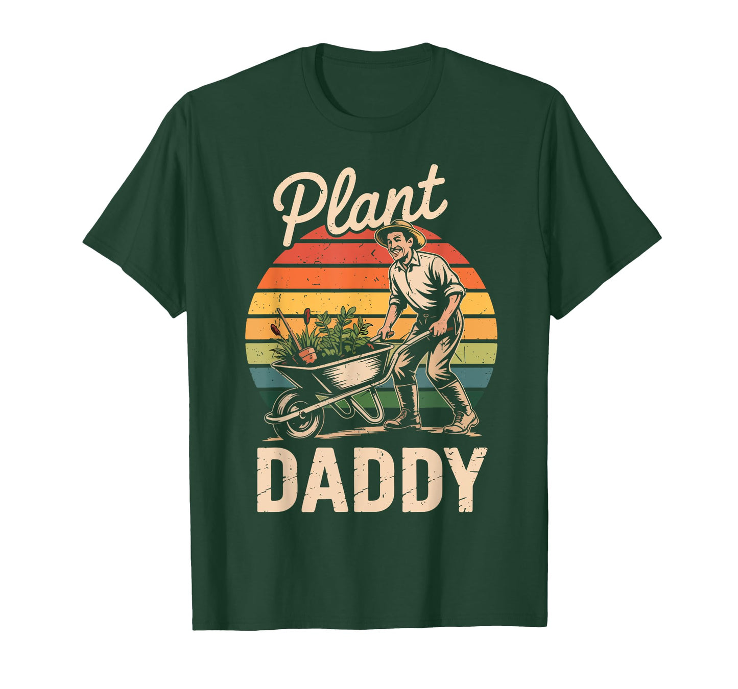 Garden Dad Plant Daddy Father Day Gift Papa Husband Gardener T-Shirt