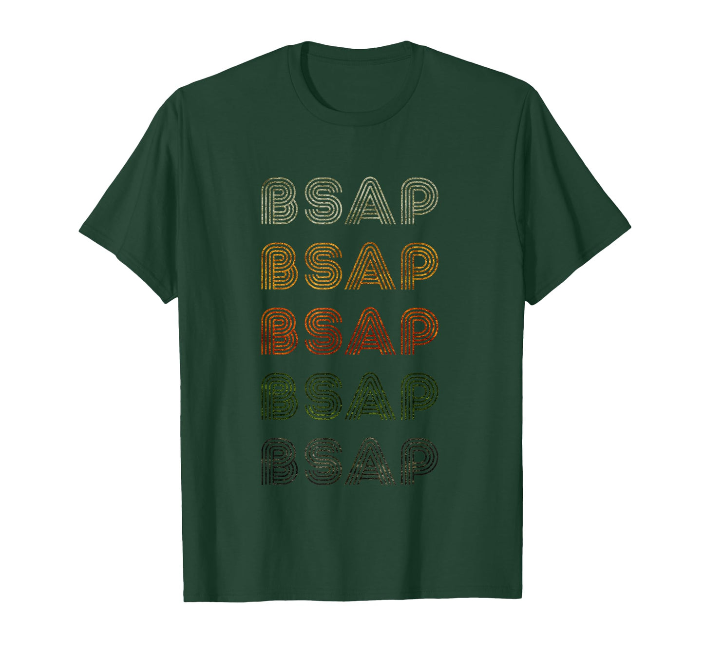 Love Heart Bsap Tee Grunge Vintage Style Black Bsap T-Shirt