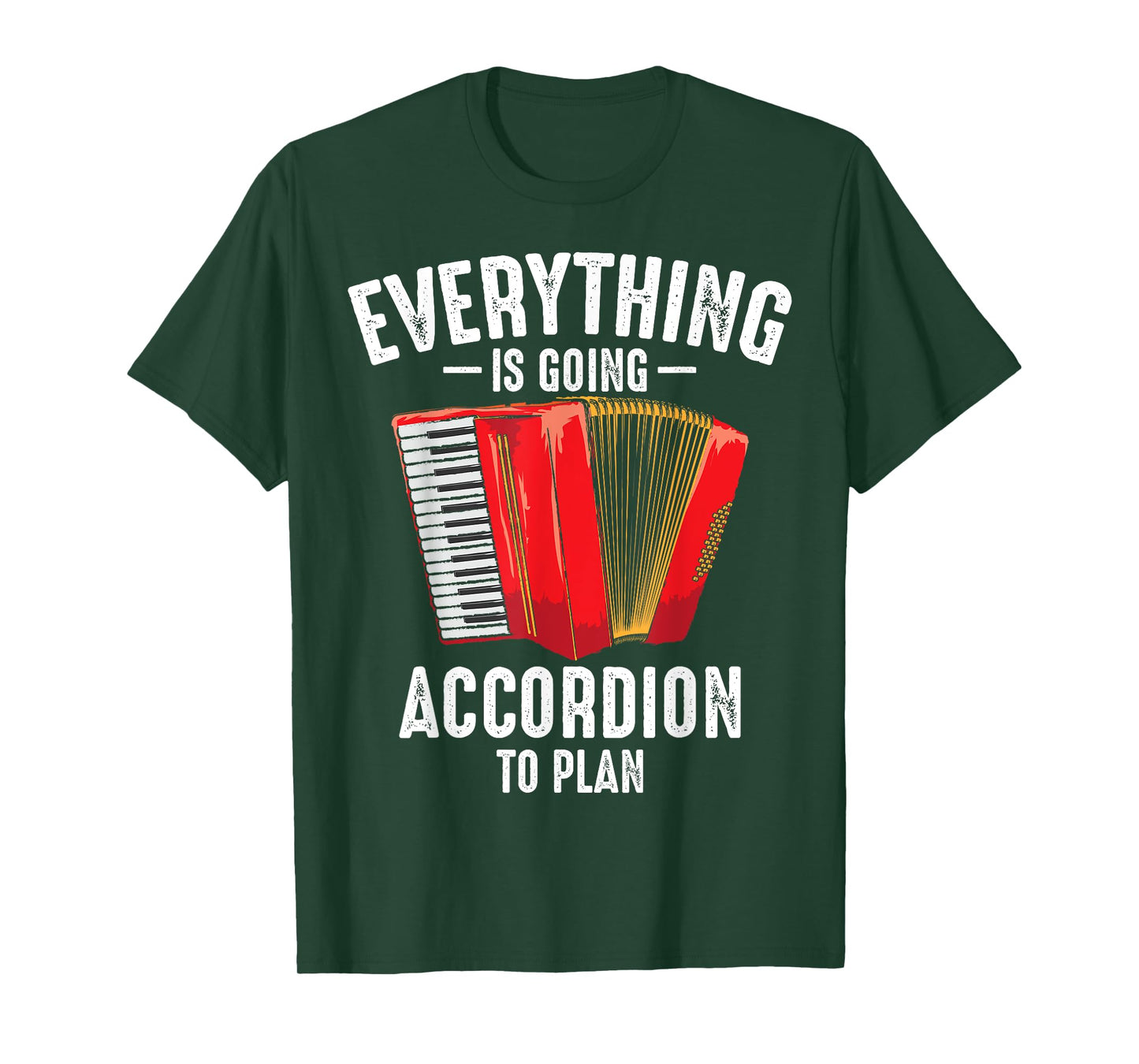Accordion Design For Men Women Accordionist Accordion Player T-Shirt