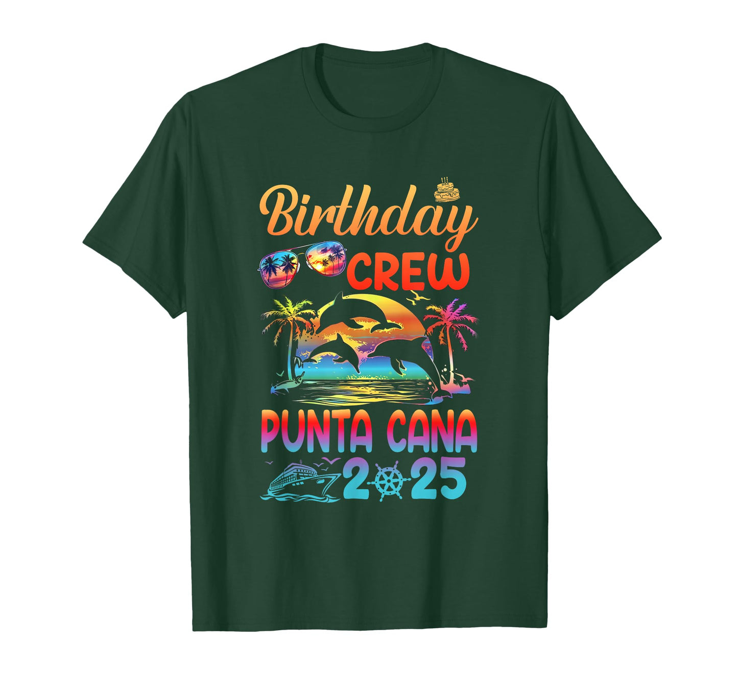 Punta Cana Birthday Trip Vacation 2025 Matching Group T-Shirt