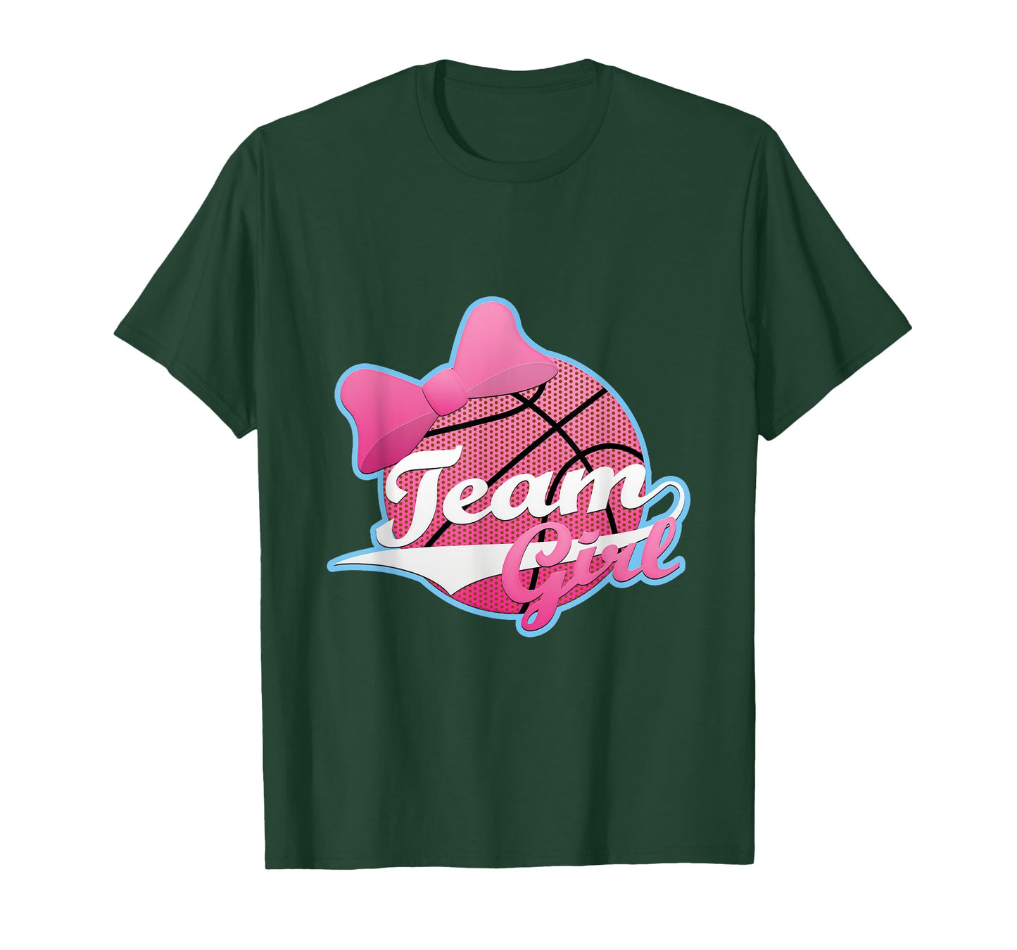 Gender Reveal Party | Team Pink, Girl, Basketball T shirt