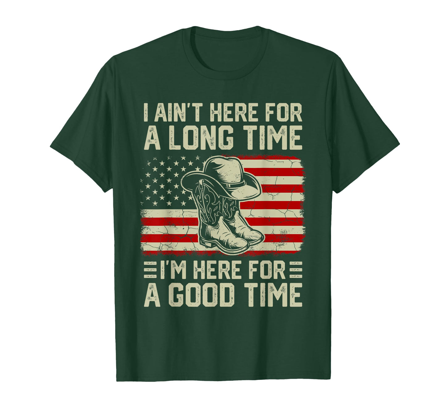 I Ain’t Here For A Long Time I’m Here For A Good Time T-Shirt