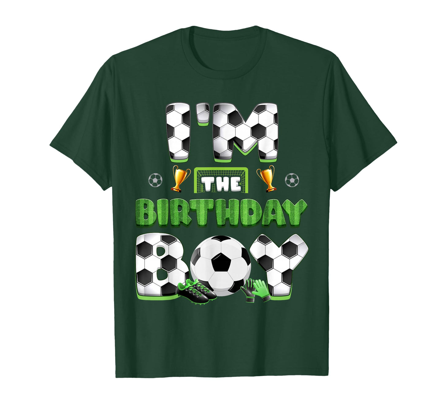 Im The Birthday Boy Soccer Group Family Matching Party T-Shirt