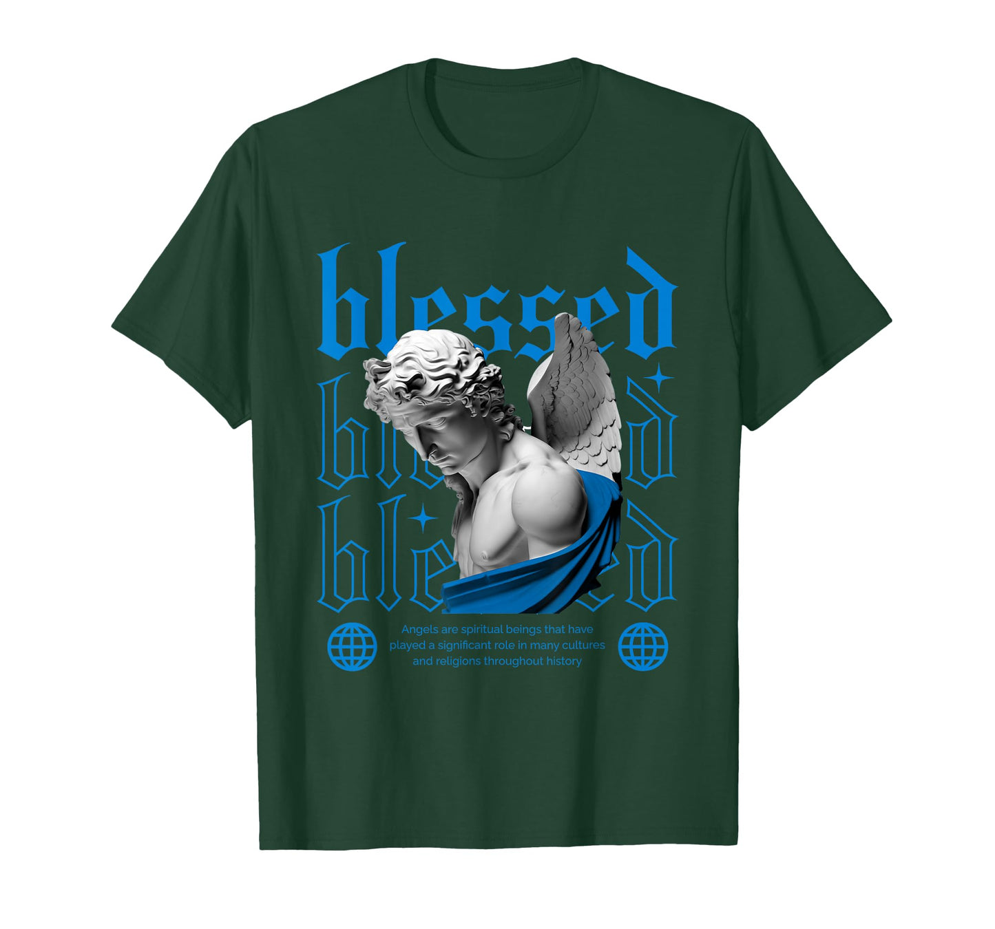Blessed Military Blue 4s Matching Tee For Men Women T-Shirt