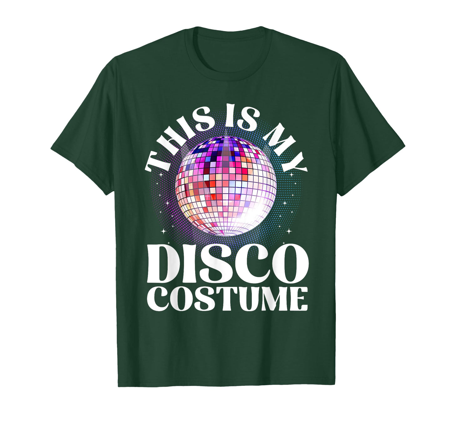 80s Disco Art For Men Women 70s Ball Costume Disco Dance T-Shirt
