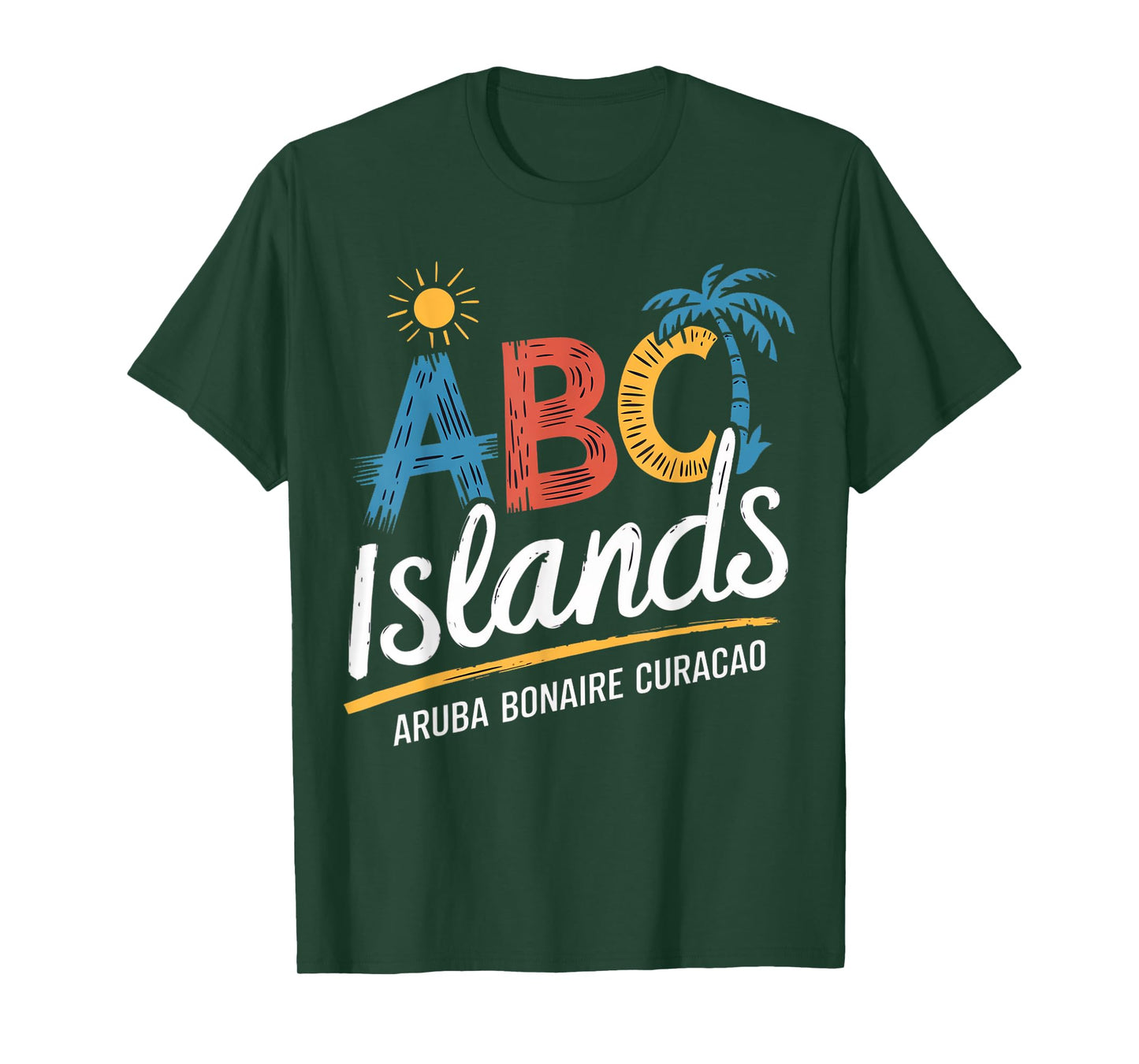 Aruba Bonaire Curacao Cruise Vacation Souvenirs Caribbean T-Shirt