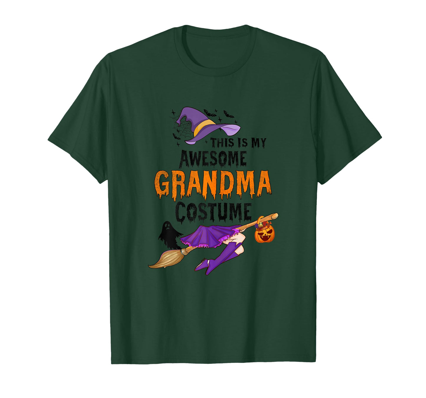 This Is My Awesome Grandma Costume Halloween Spooky Women T-Shirt