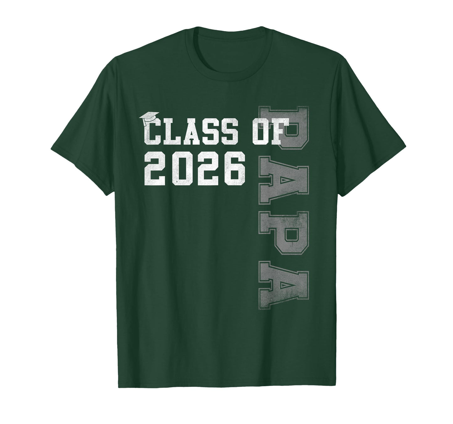 Proud Papa Of A 2026 Graduate Grad Senior Graduation T-Shirt
