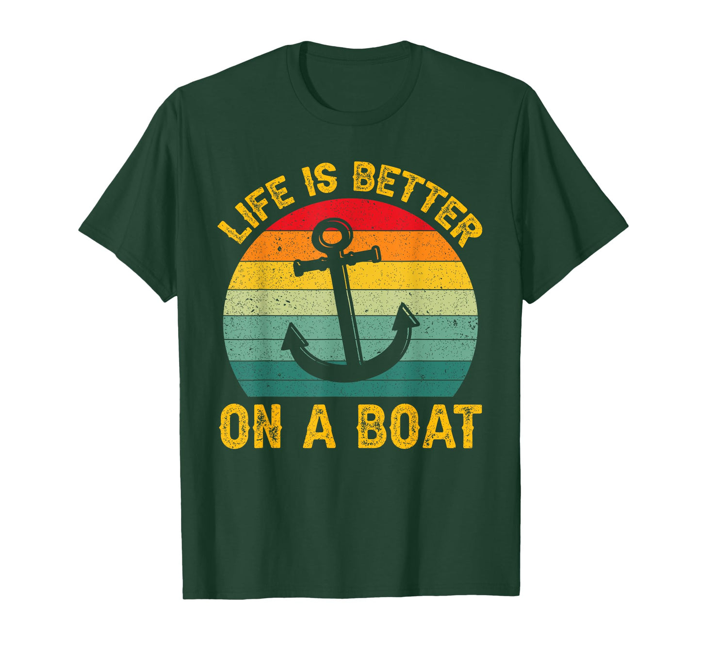 Boating Boat Captain Life is better on a boat T-Shirt