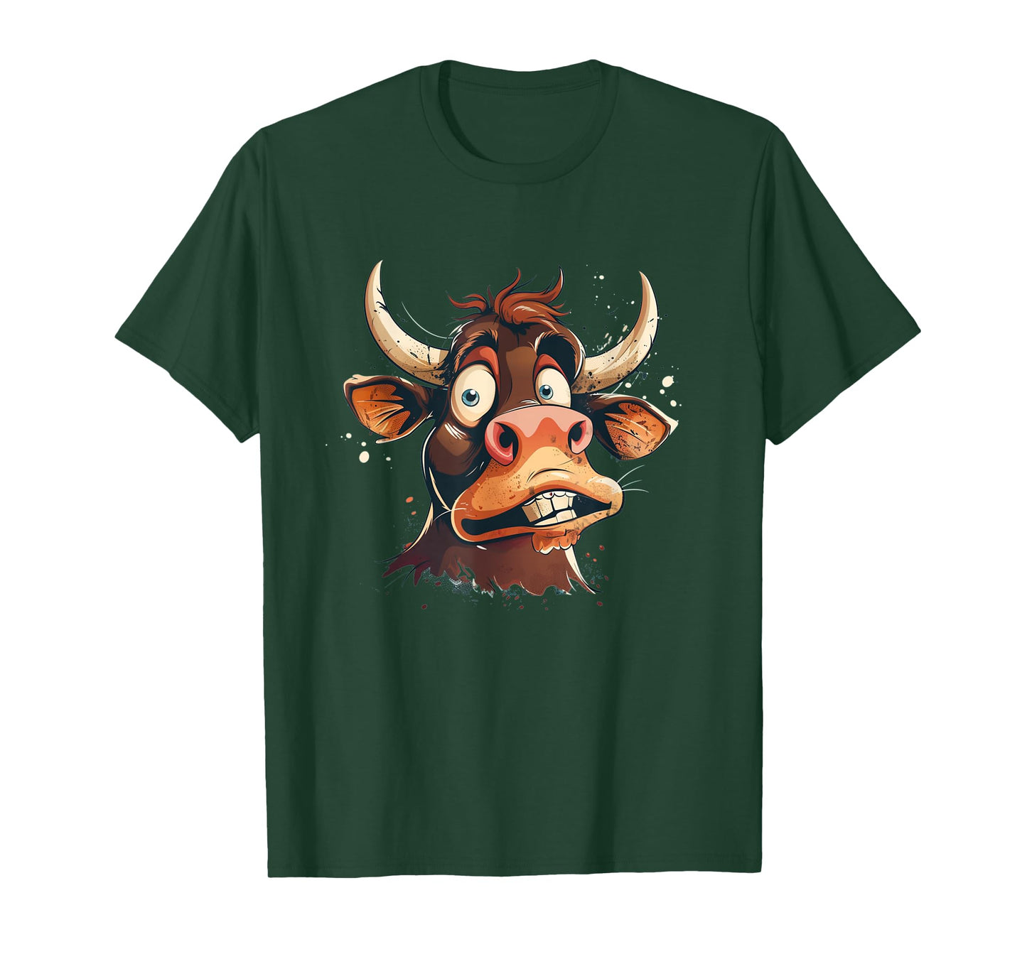 Happy Cattle with Horns Costume for Bullocks Lovers T-Shirt