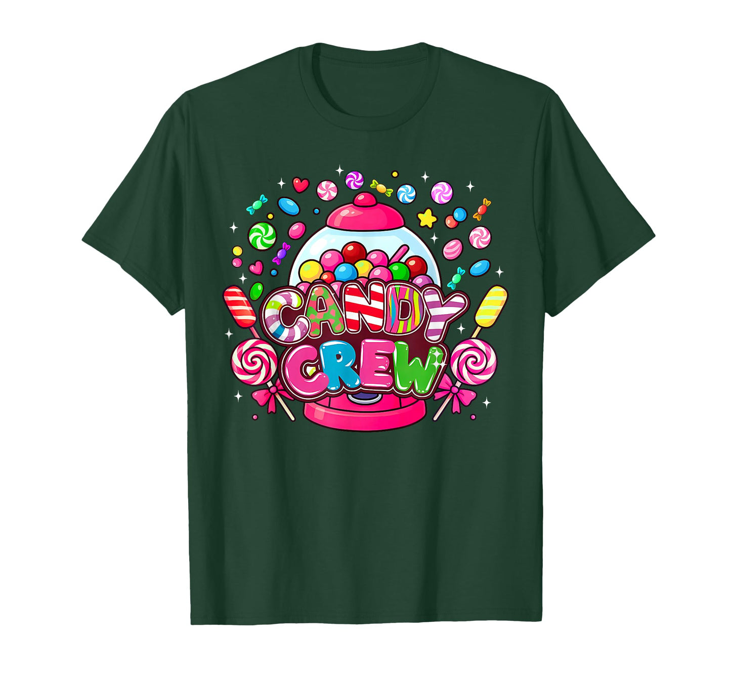Candy Crew Candy Costume Funny Candy Squad Women Girls T-Shirt