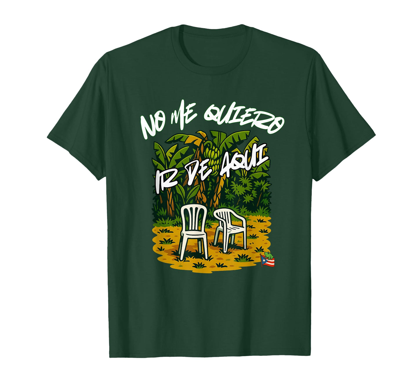 No Me Quiero Ir De Aquí Puerto Rico Tank T-Shirt