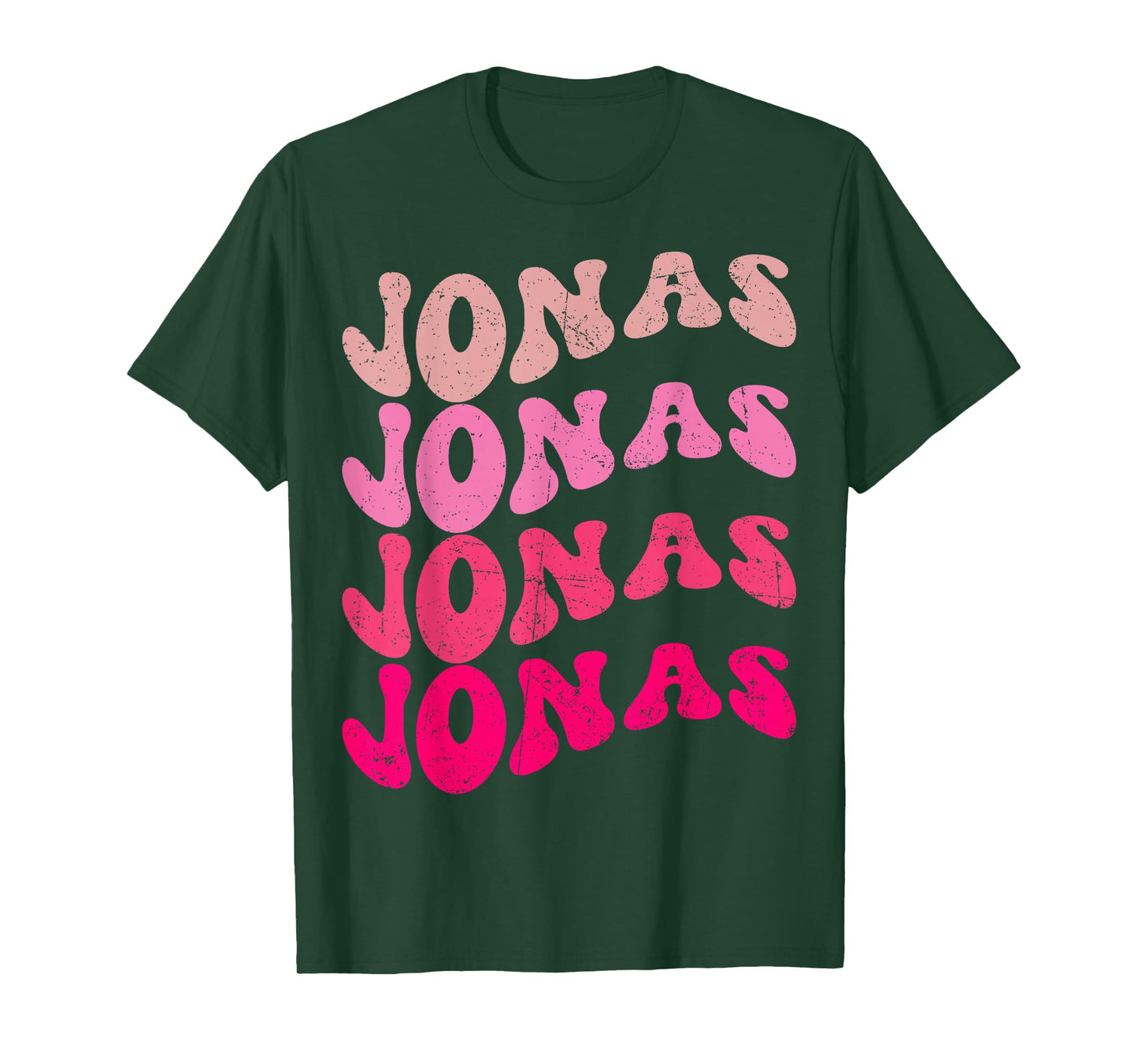 Jonas Family Name I Love My Jonas Personalized Vintage T-Shirt