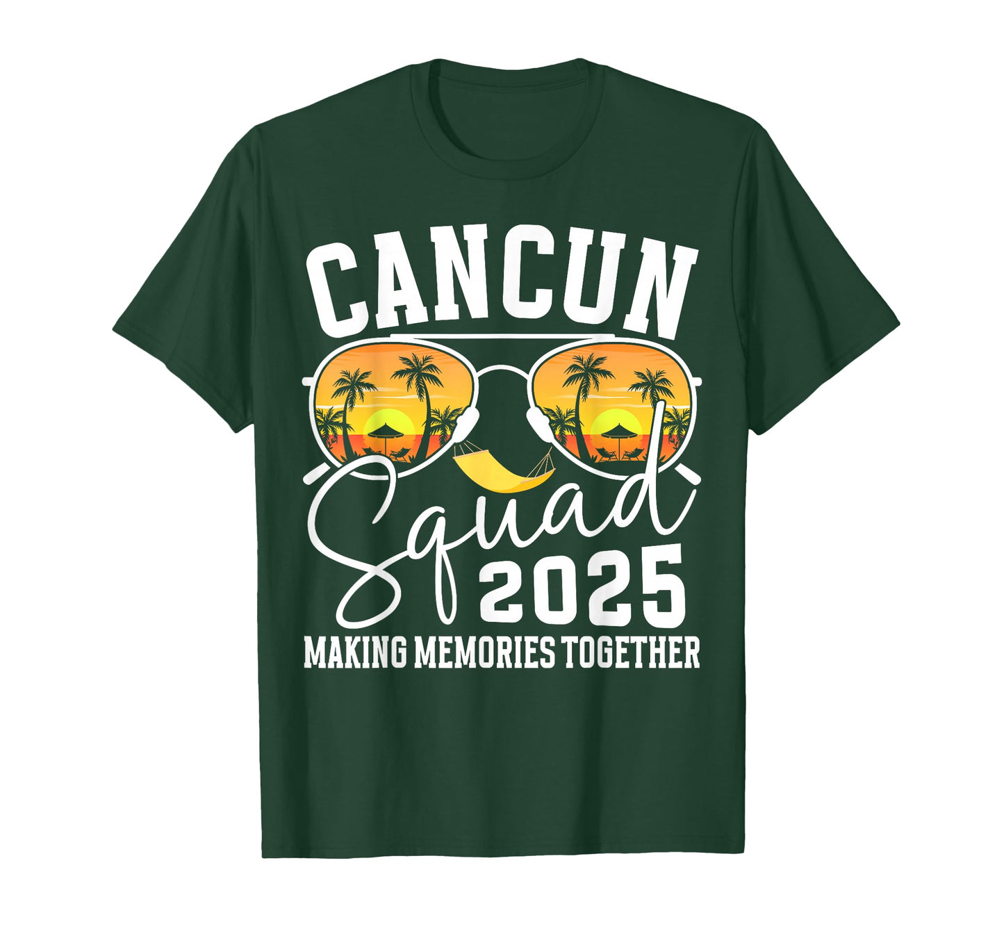 Cancun Vacation Squad 2025 Matching Family Vacation Group T-Shirt