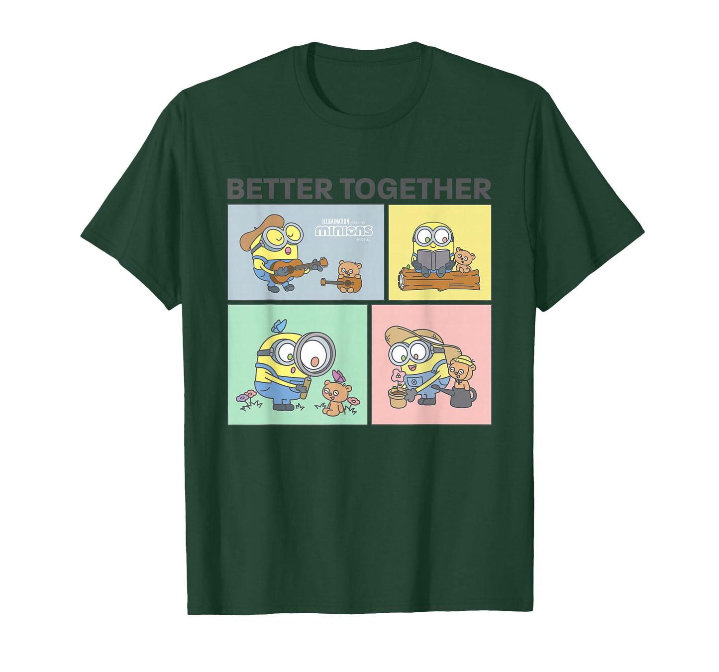 Minions Better Together Bob & Tim Adventures T-Shirt