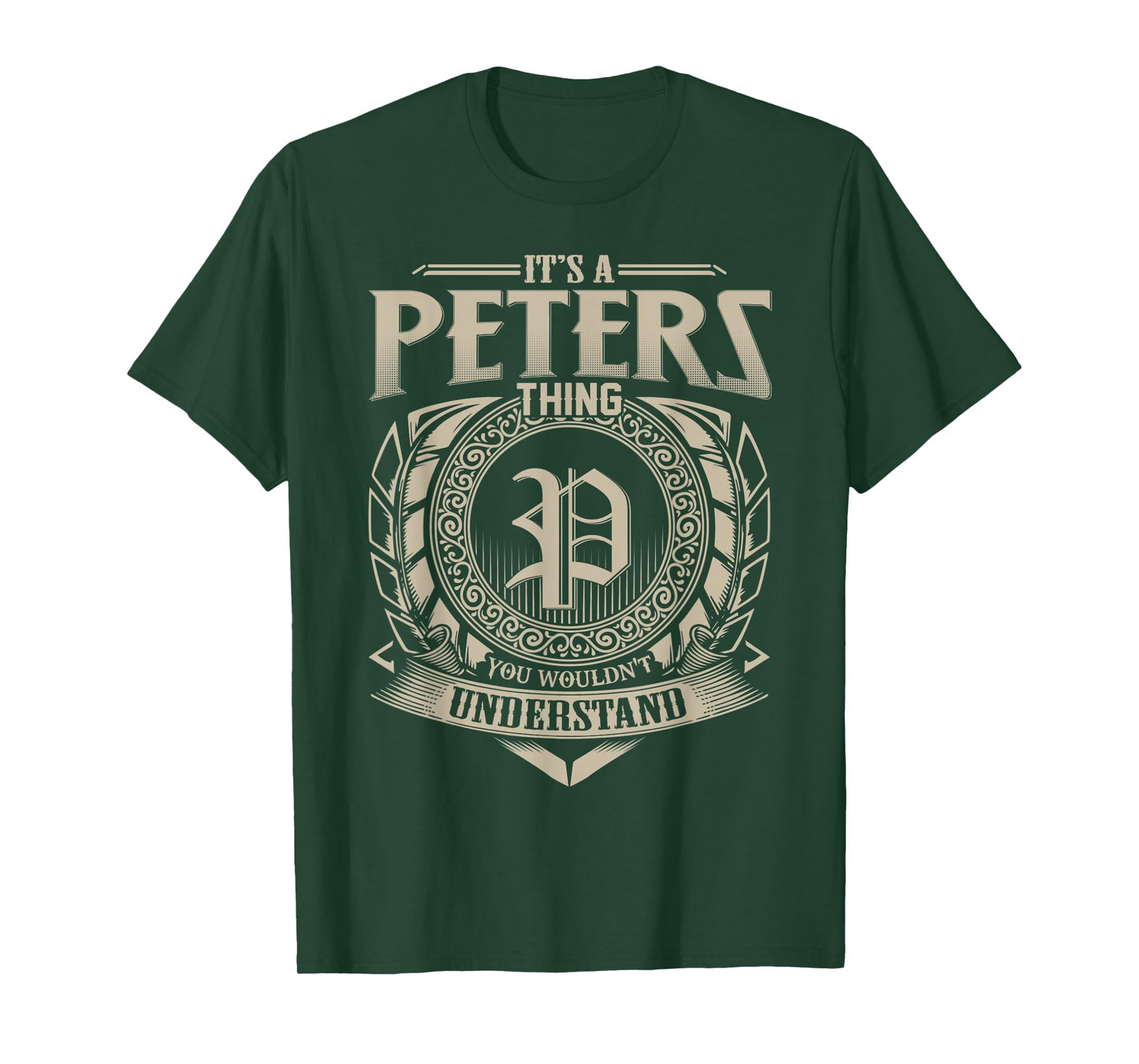 It's A PETERS Thing You Wouldn't Understand Name Vintage T-Shirt